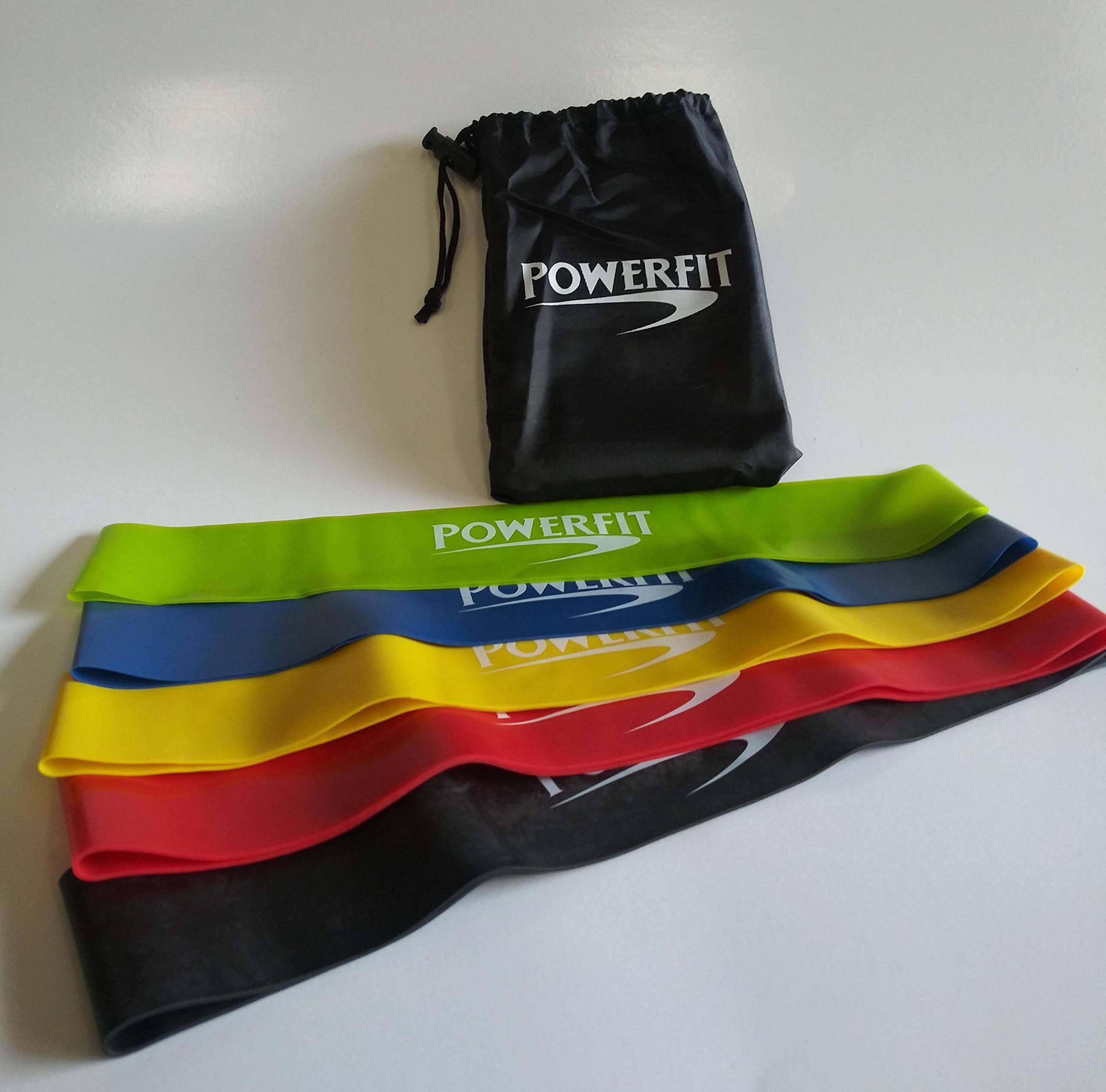 PowerFit Equipment Mini Bands for Commercial and Residential Gyms and Studios