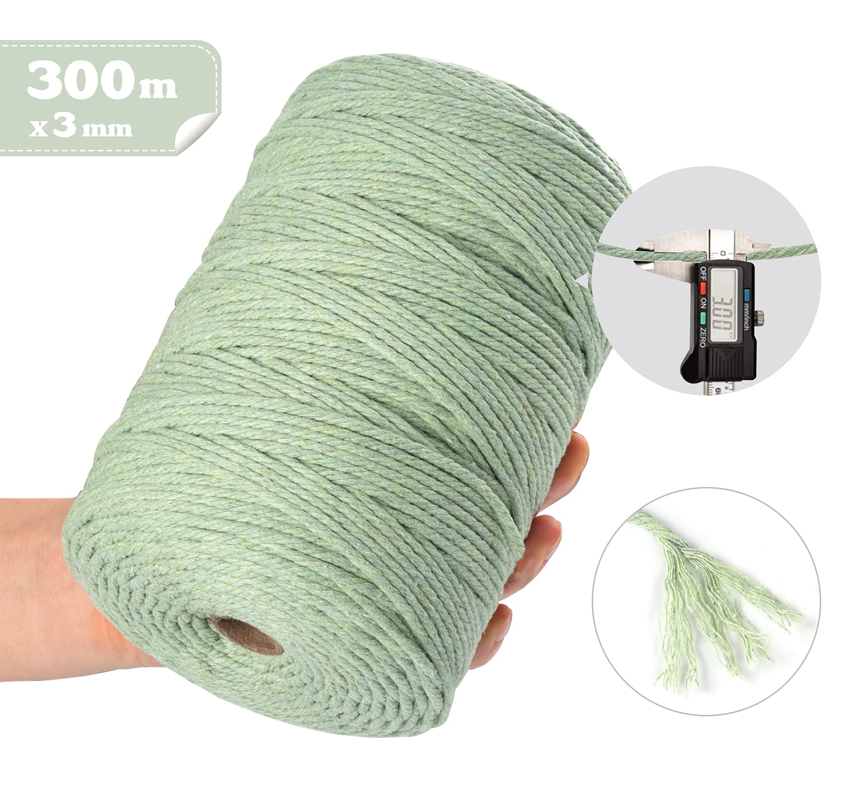 Set di Filati per Maglieria a Mano,ilauke Gomitolo di Lana 600g (12x50g