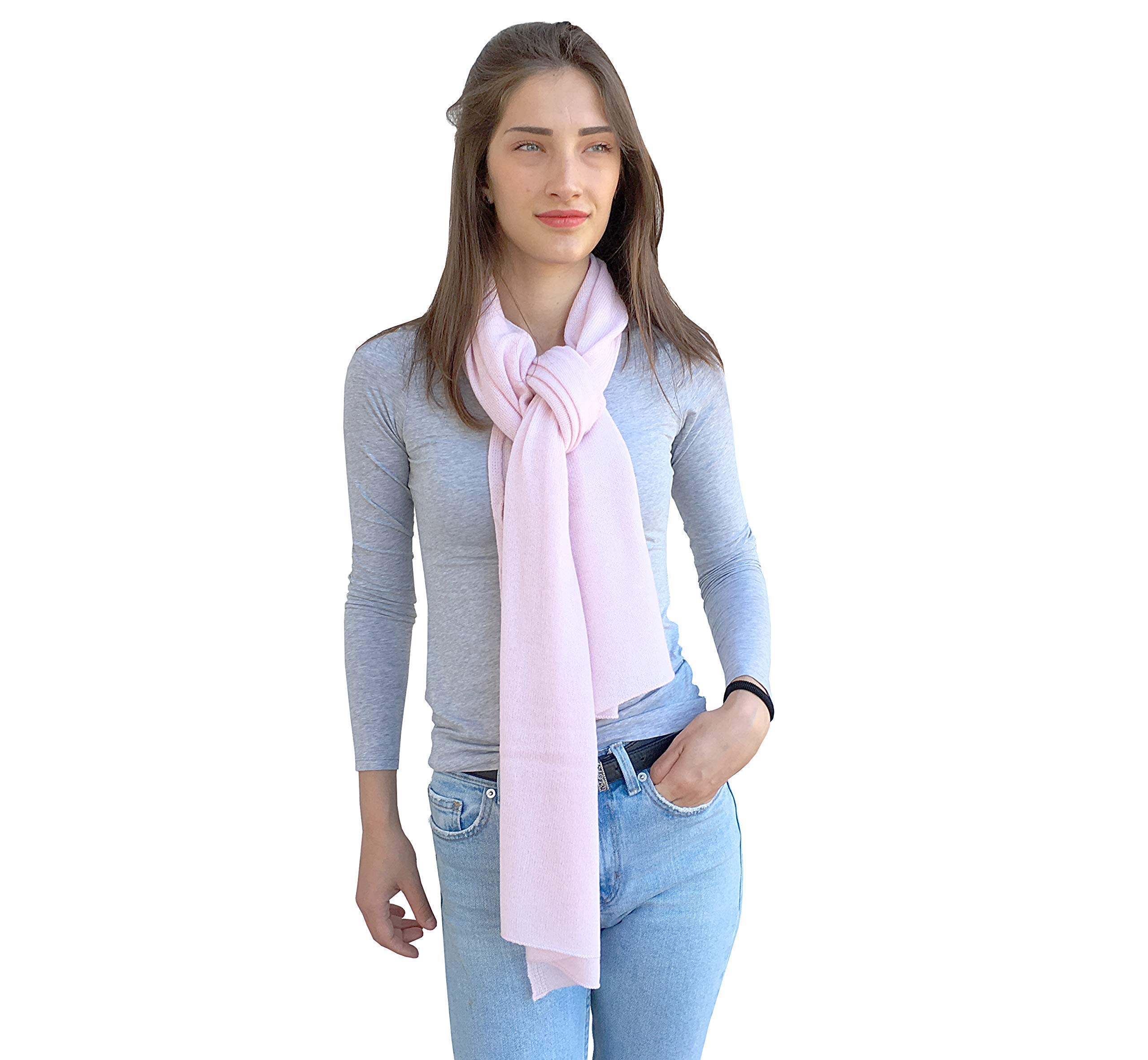 Sciarpa Grande Donna Invernale Cashmere 100% Maxi Grande Stola Molto Calda