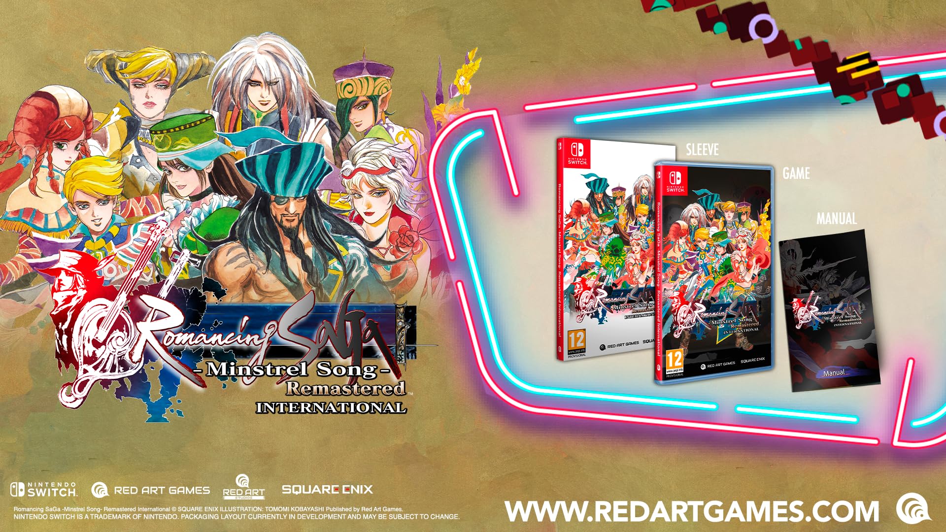 Romancing SaGa - Minstrel Song - Remastered International Nintendo Switch - 4