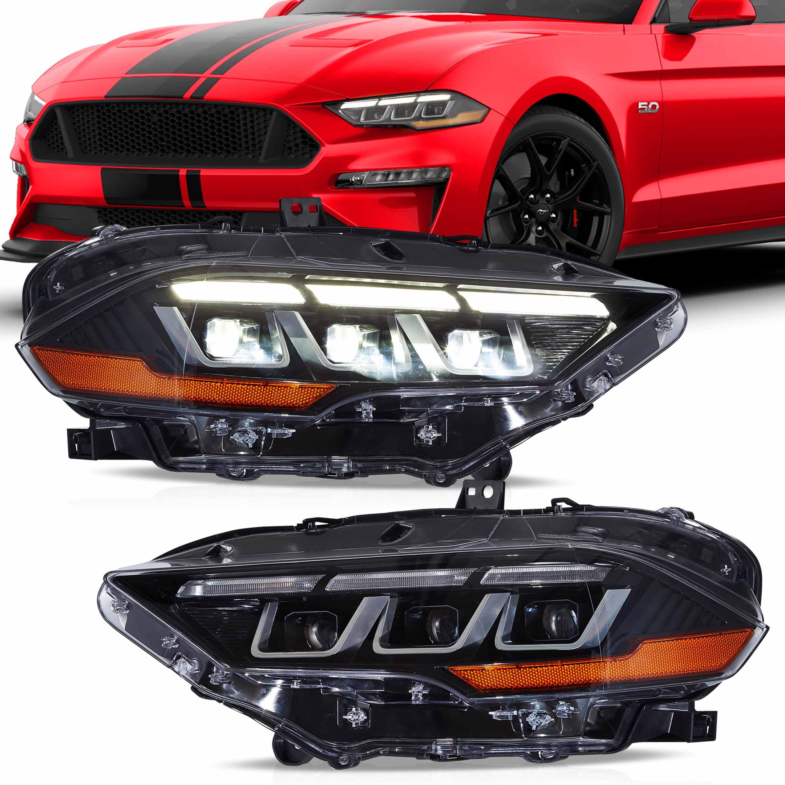 VLAND Upgraded LED Headlights