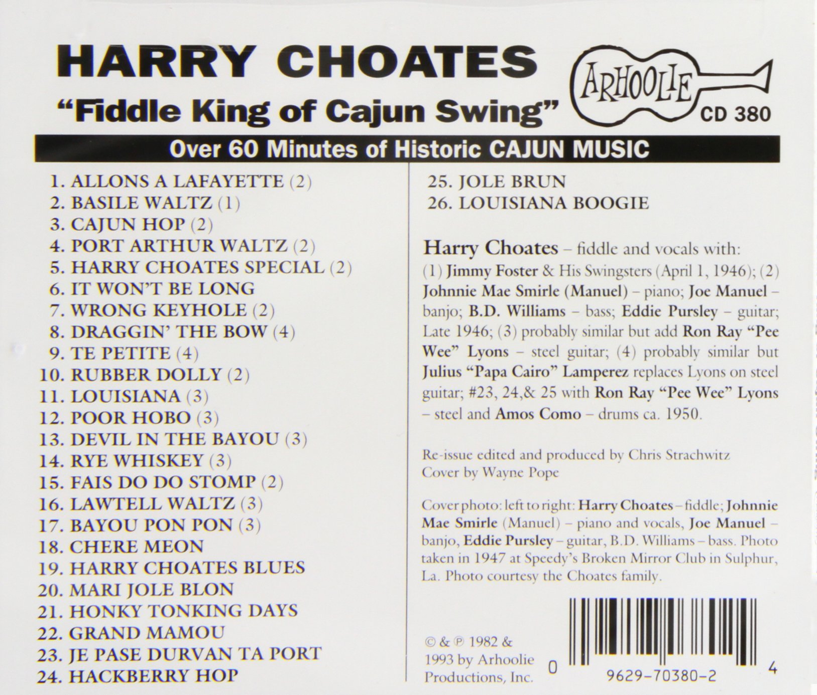 Fiddle King of Cajun Swing