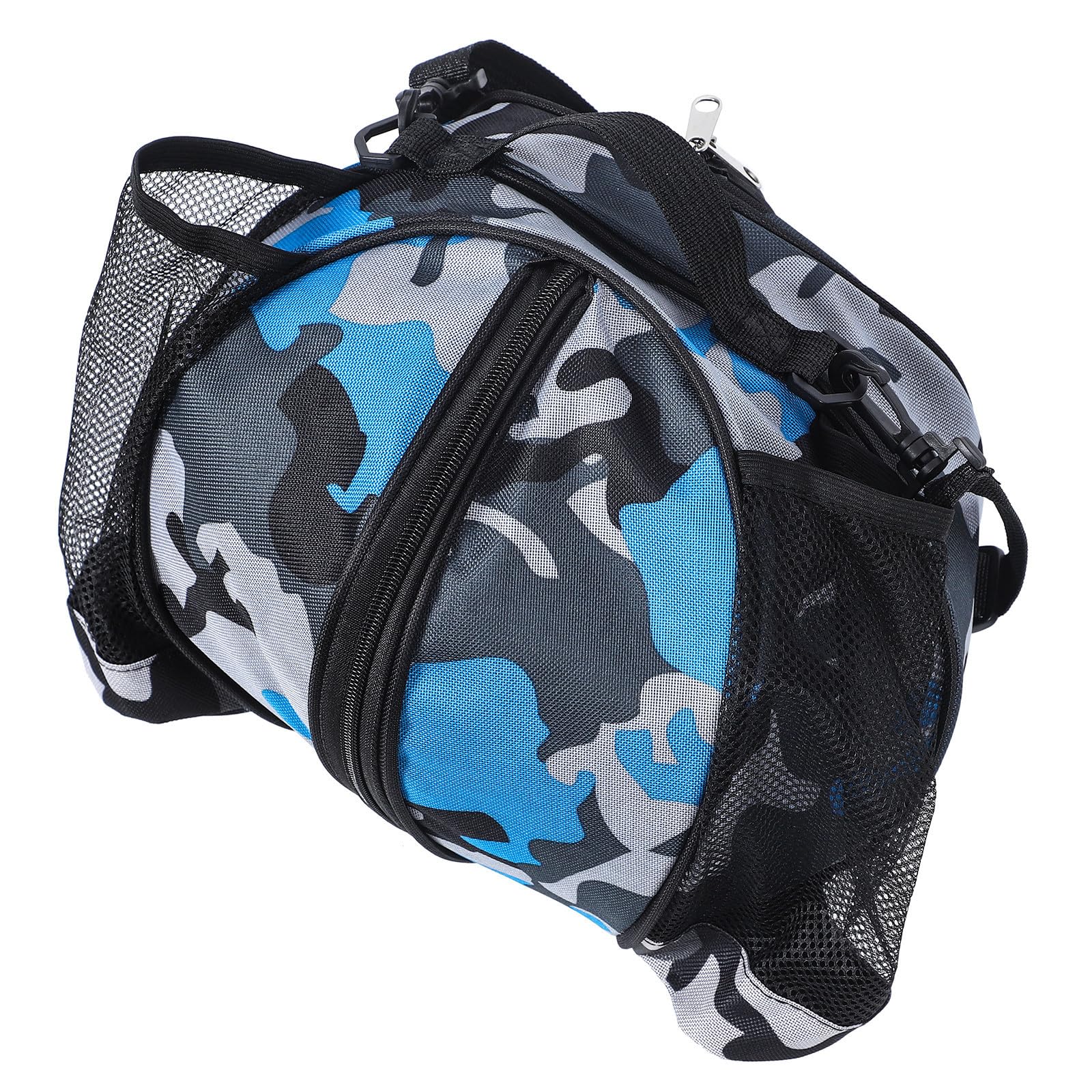 Bolsa de baloncesto transpirable con bolsa lateral de malla y correa 8