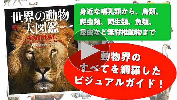 世界動物大図鑑 ビジュアル 世界の動物大図鑑 | DK, 梅田 智世, 倉田 真木, 小宮