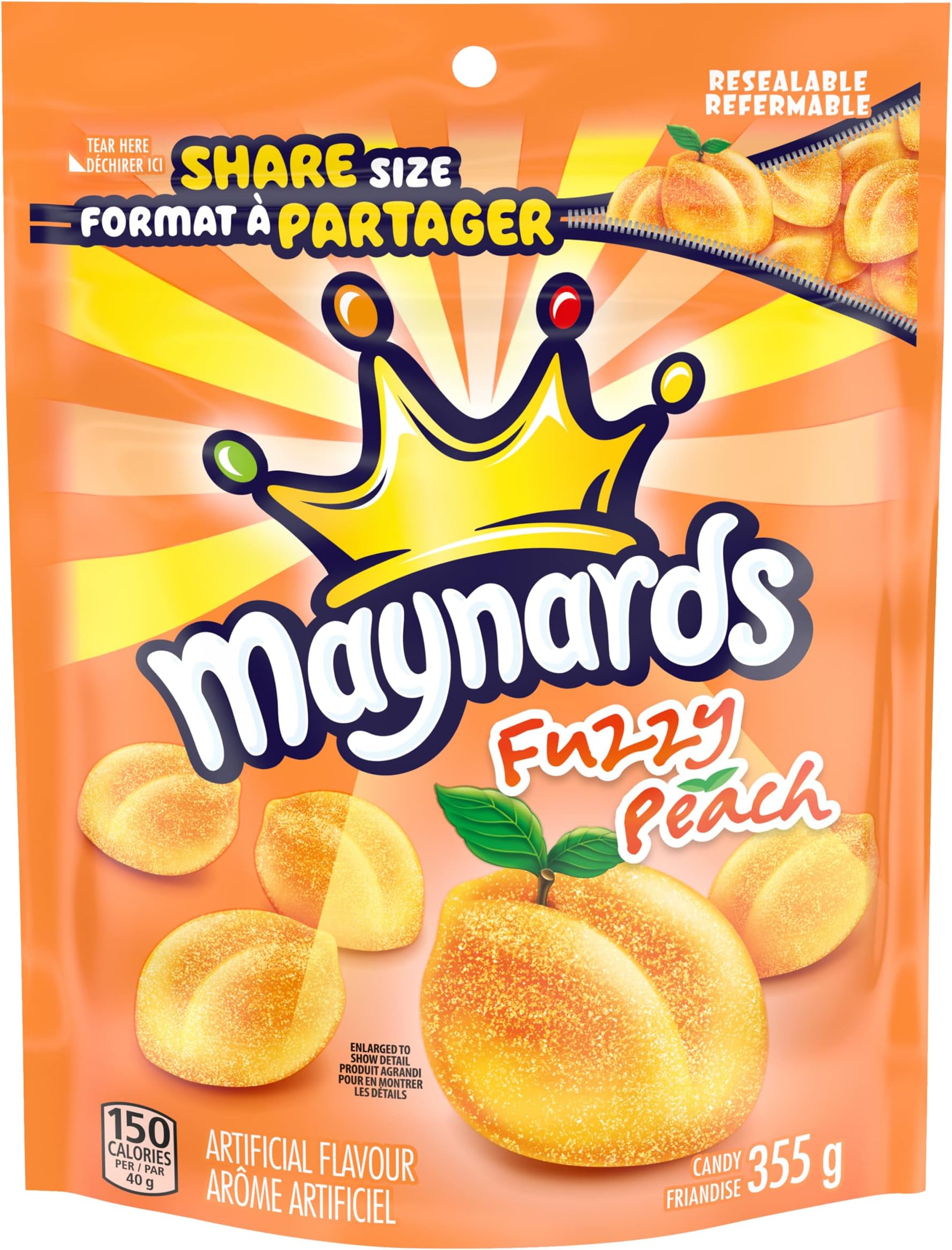 Maynards Fuzzy Peach 355g (12.5oz)