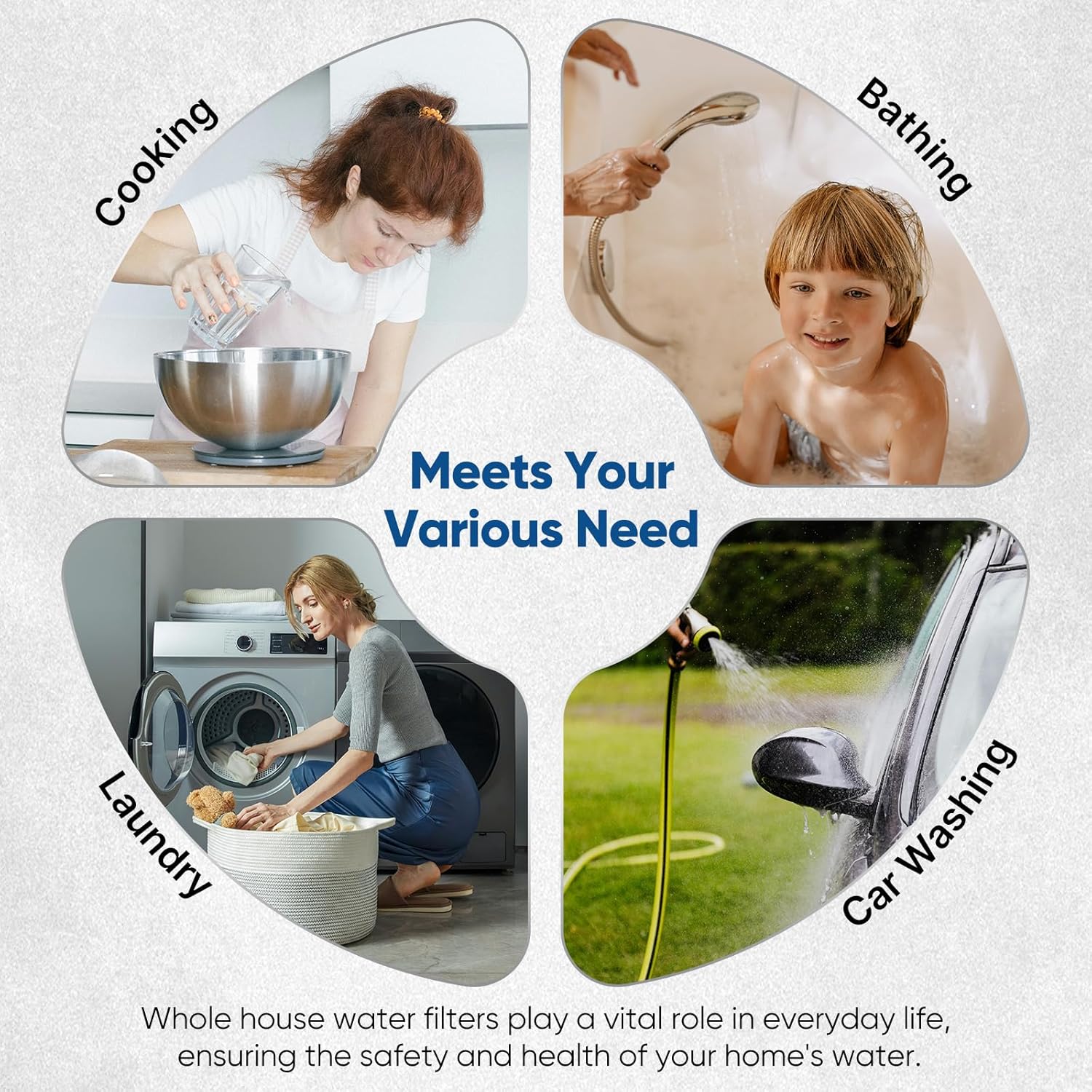 PUREPLUS 5 Micron 20" x 2.5" Whole House CTO Carbon Sediment Water Filter Cartridge Compatible with C1-20, EP-20, HX-CB-25-2010, F3WCB32, Pack of 1 - Image 8