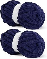 Vista 40 de Hombys Hilo de felpilla gruesa verde salvia para tejer a ganchillo y tejer, hilo grueso y esponjoso súper voluminoso para tejer a mano manta, hilo