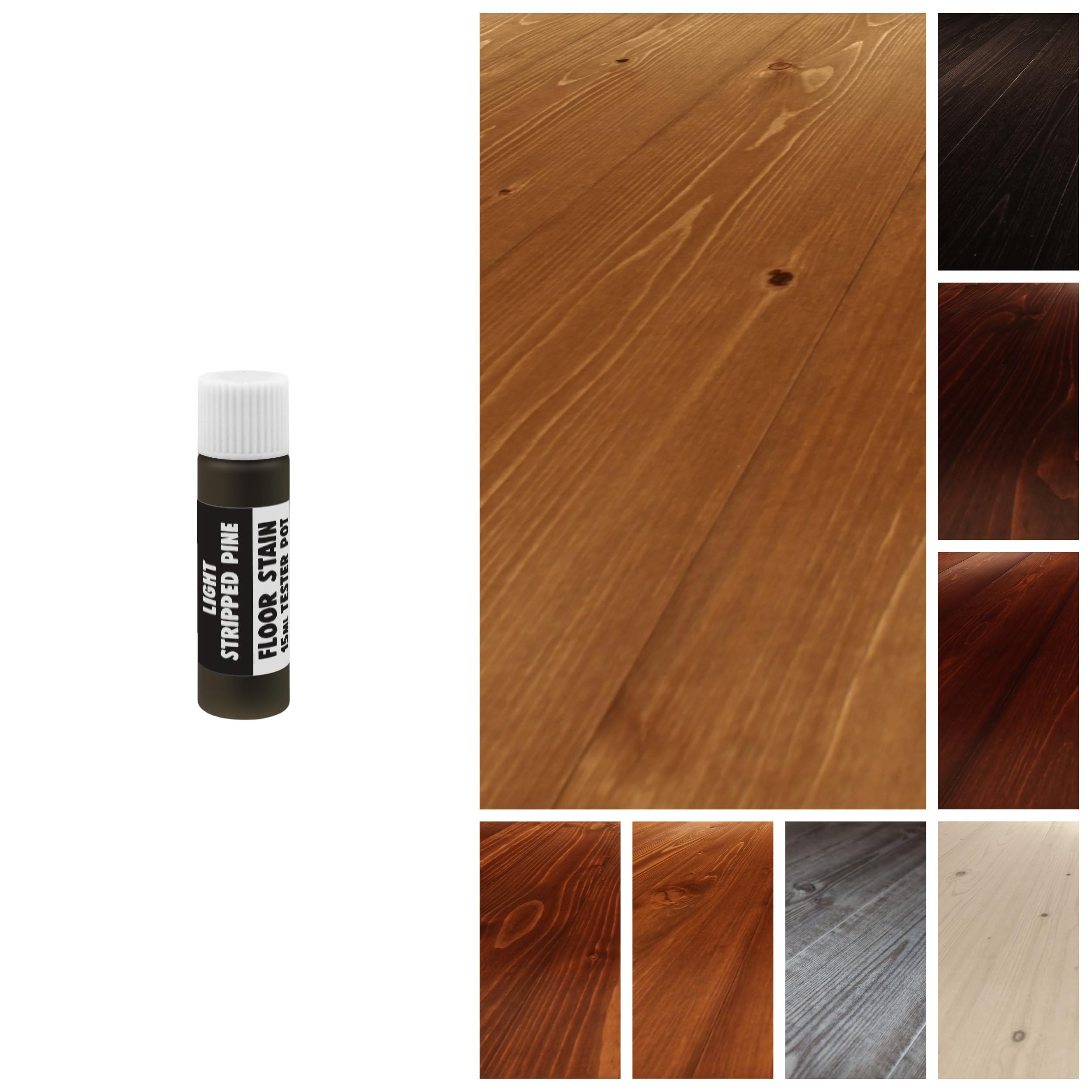 Littlefair's Wood Finishing Products Light/Dark/Grey Littlefairs Water-Based Wood Floor Stain