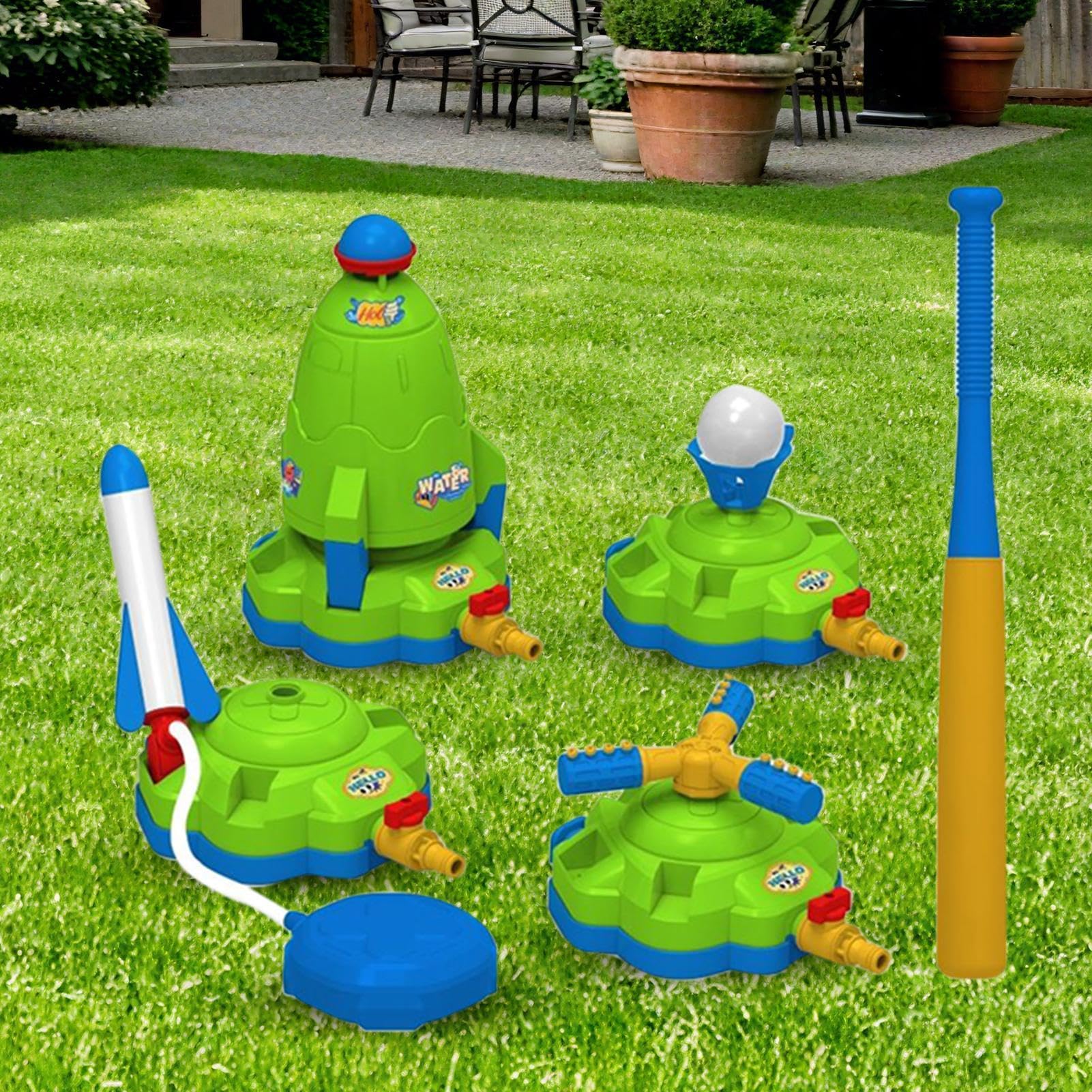 Sprinkler für Kinder, um 360 Grad drehbar