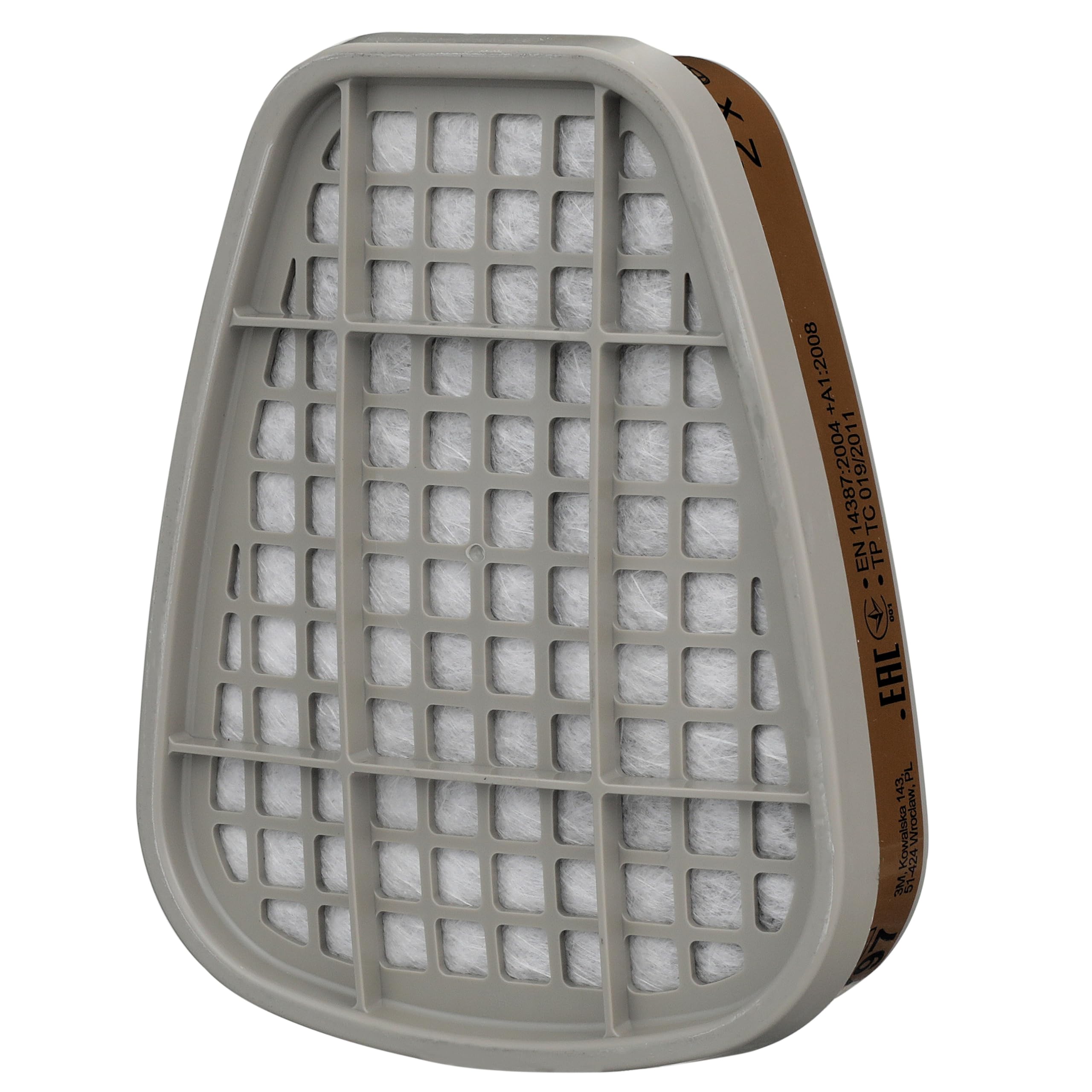 3M 70071617933 Gas e stazione del filtro particella A2 del vagone, 8 pezzi