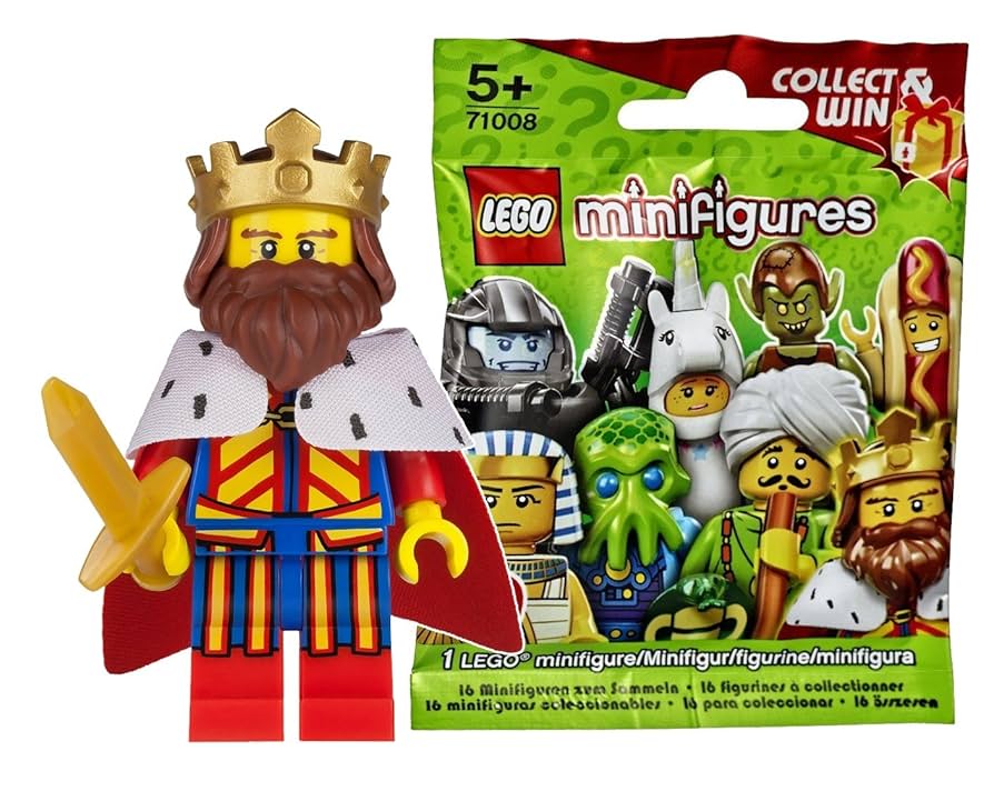 Amazon.co.jp: レゴ（LEGO）ミニフィギュア シリーズ13 王様 未