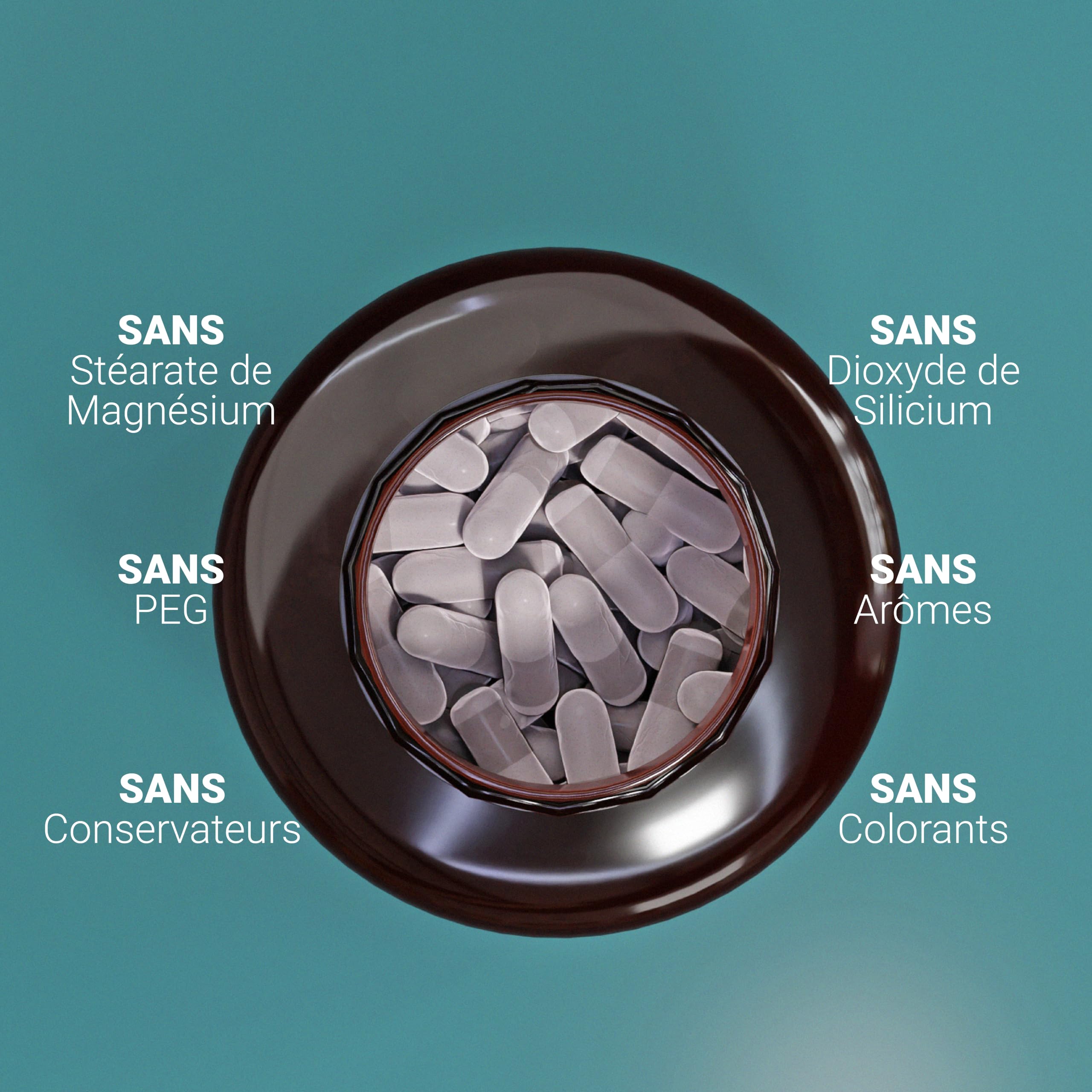 Nullure NADH 20 mg | Absorption optimisée avec DRcaps® | Énergie · Clarté Mentale · Santé Cellulaire | Testé par tiers | Sans Stéarate de Magnésium | Vegan | 90 gélules| Fabriqué à Barcelone