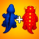 Dino Merge Dragon Monster Fusion Battle: Dinosaur Kaiju Gaint Gorilla Fight Monster Challenge 2025