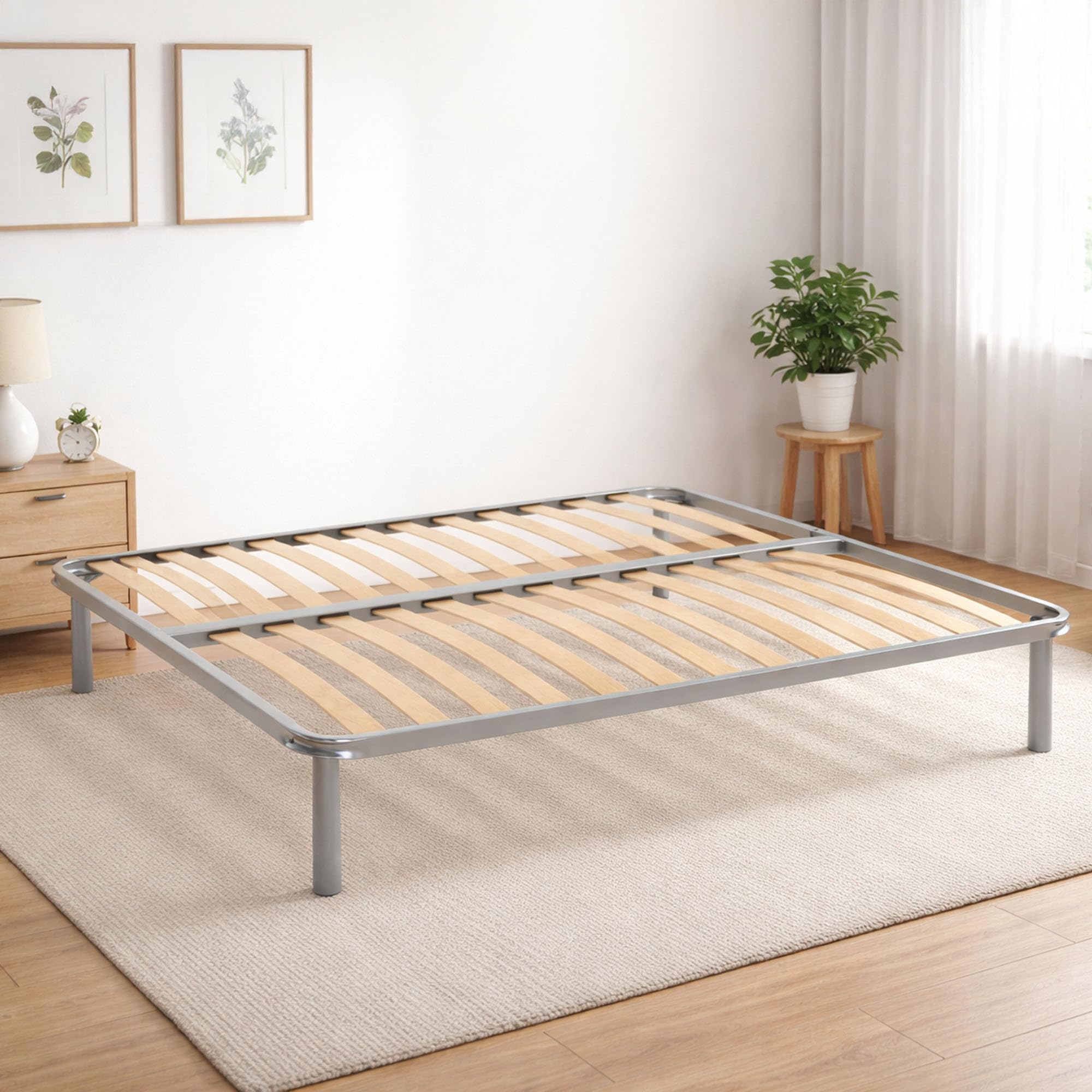 Talamo Italia - Rete letto matrimoniale Malvina, Rete ortopedica in multistrato di betulla a 13 doghe, 100% Made in Italy, Cm 180x190h 34