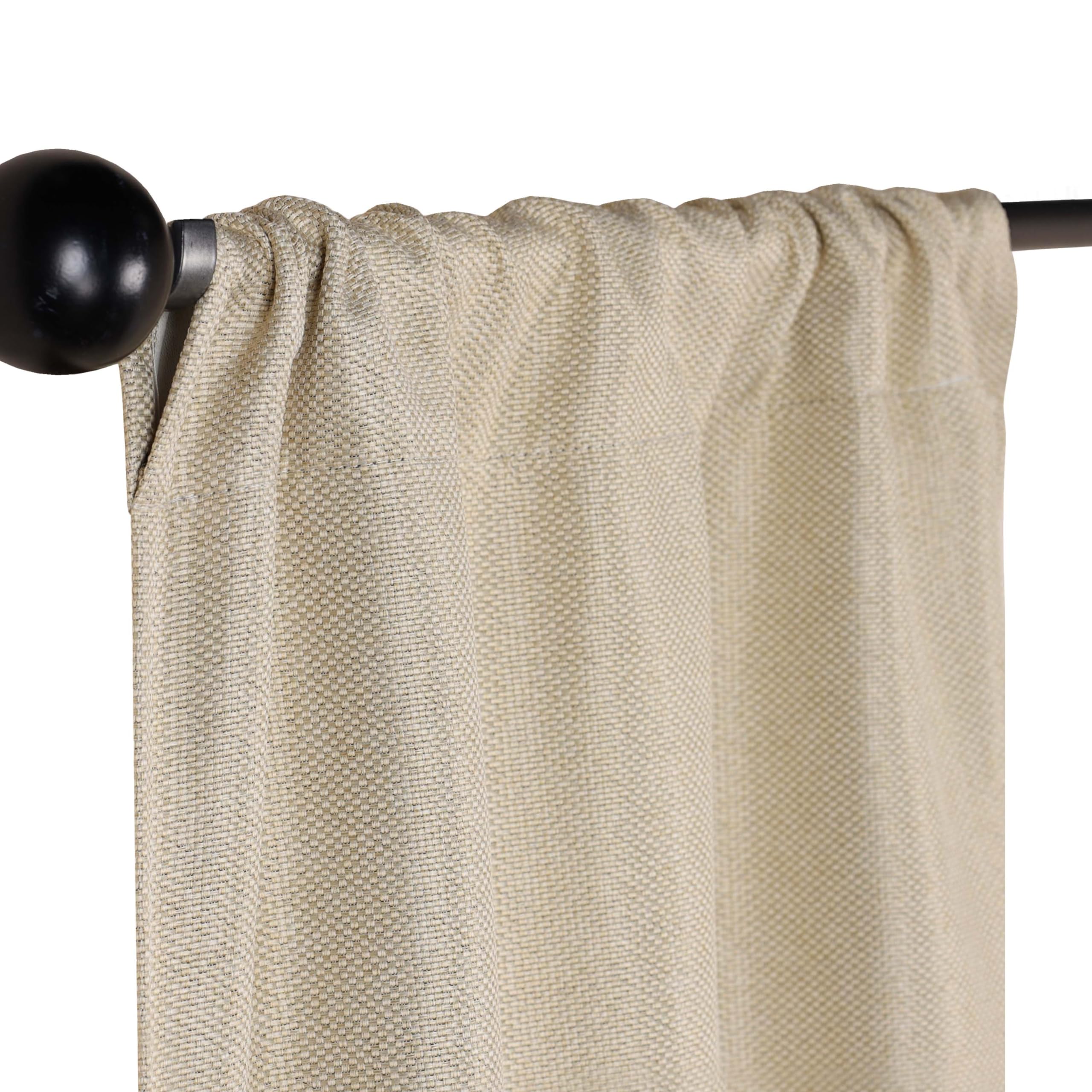 Superior Blackout Curtains, Insulated, Sun Blocking Curtain for Bedroom, Solid, Textured, Living Room Window, Thermal Woven, Jaxon Collection, Set of