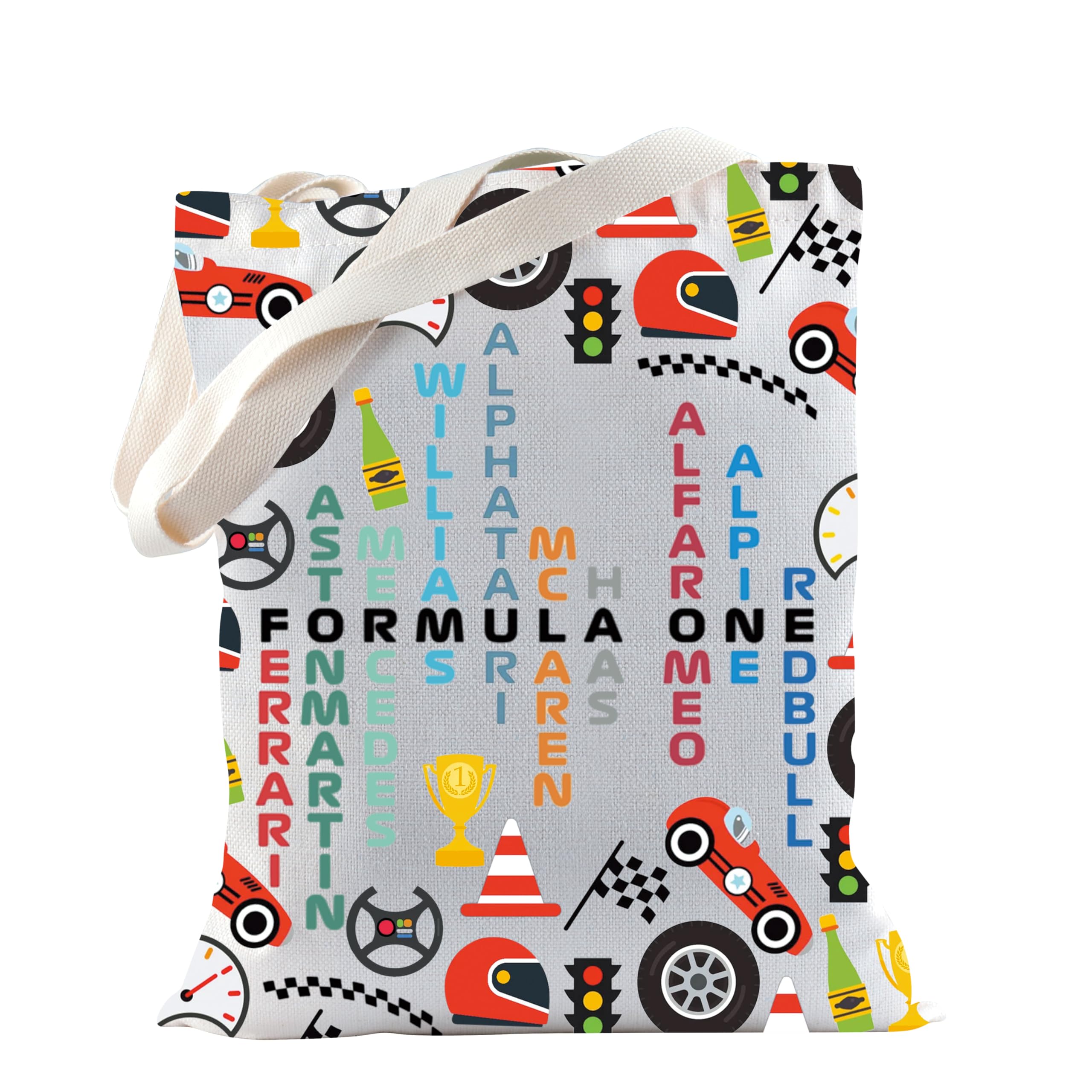 TSOTMO Racing Gift Drag Racing Gift for Racing Team Racing Tote Bag for Race Lovers Racing Life Gift