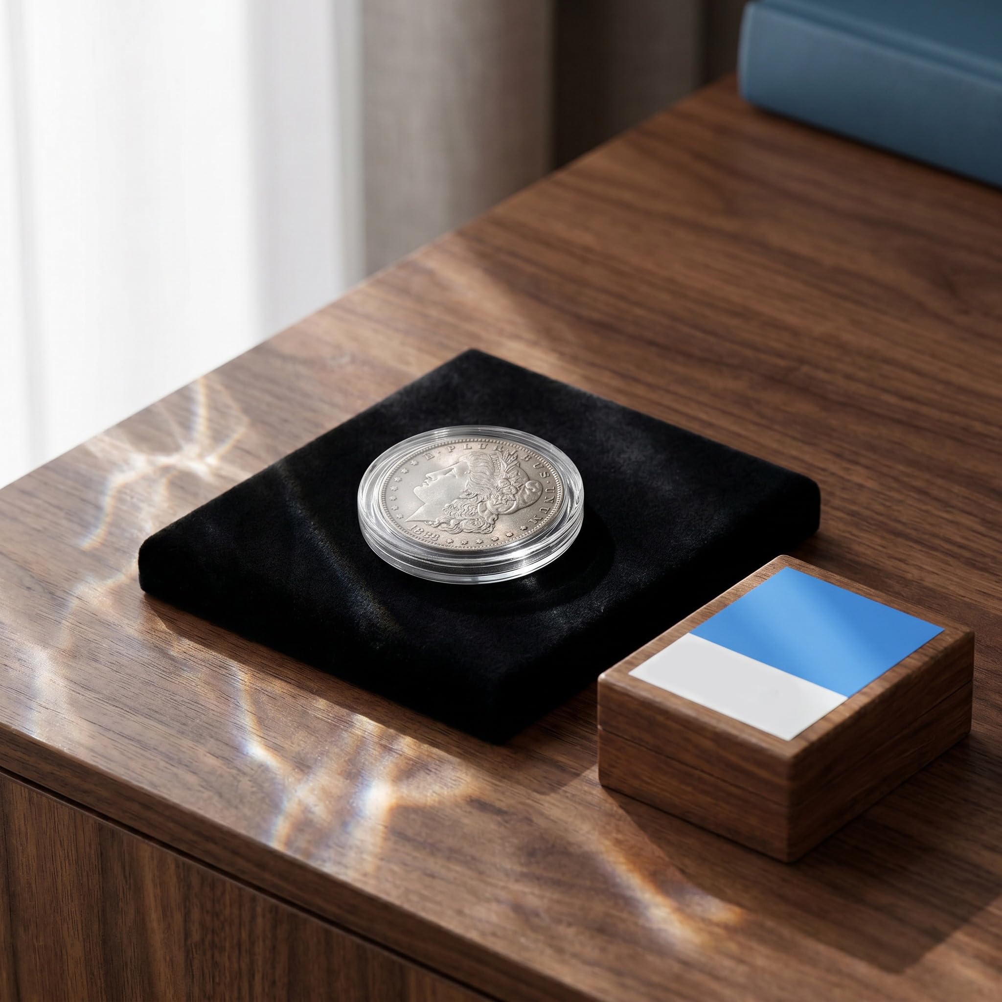Operitacx 200 cápsulas transparentes para monedas: estuche redondo apilable de 30 mm/1,2'' para guardar monedas de desafío - contenedor para medallas, premios y fichas de juegos para