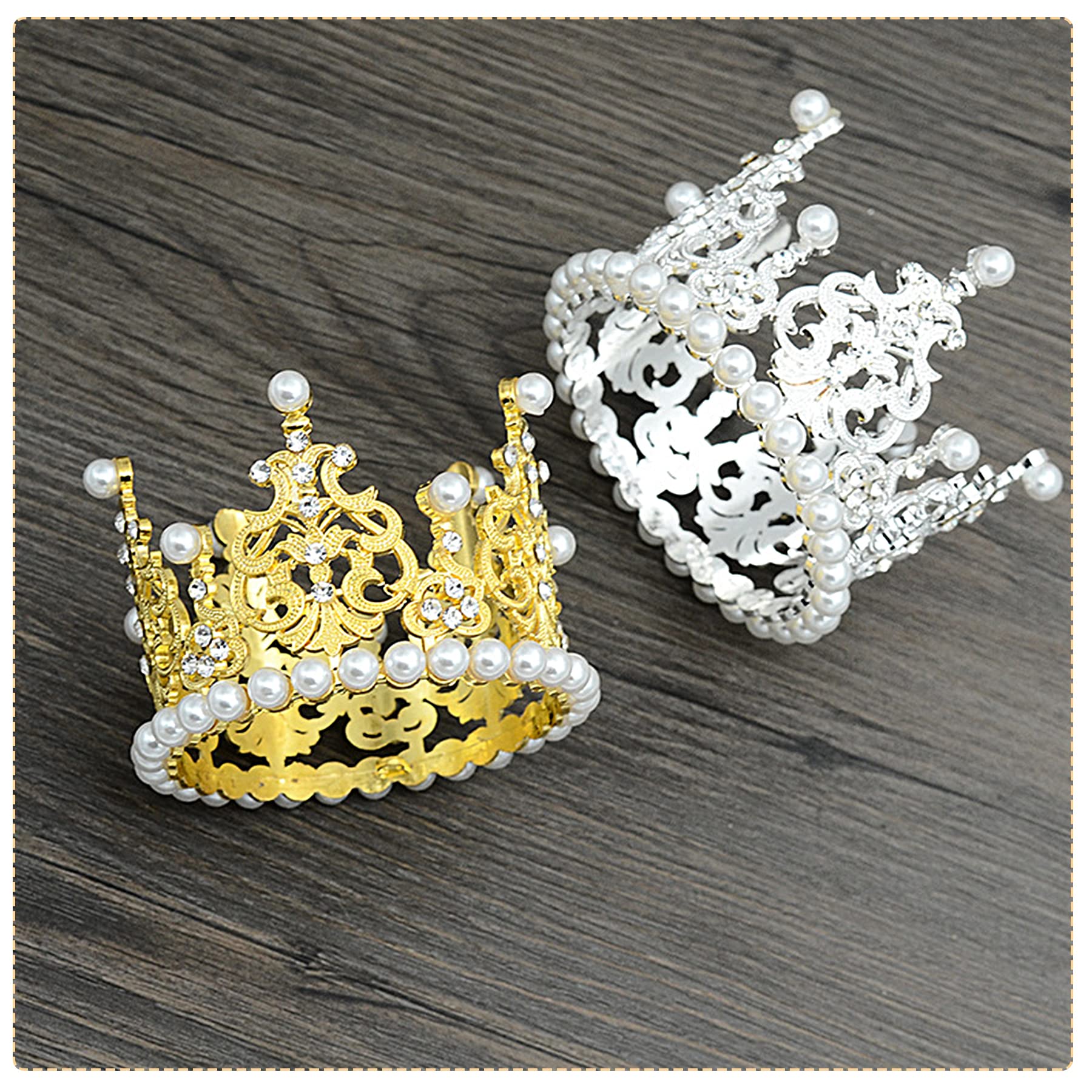 Corona per cani con strass oro argento principessa copricapo festa per cani piccoli e medi gatti