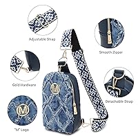 Amazon.com: MARCO M KELLY Small Denim Sling Bag for Women