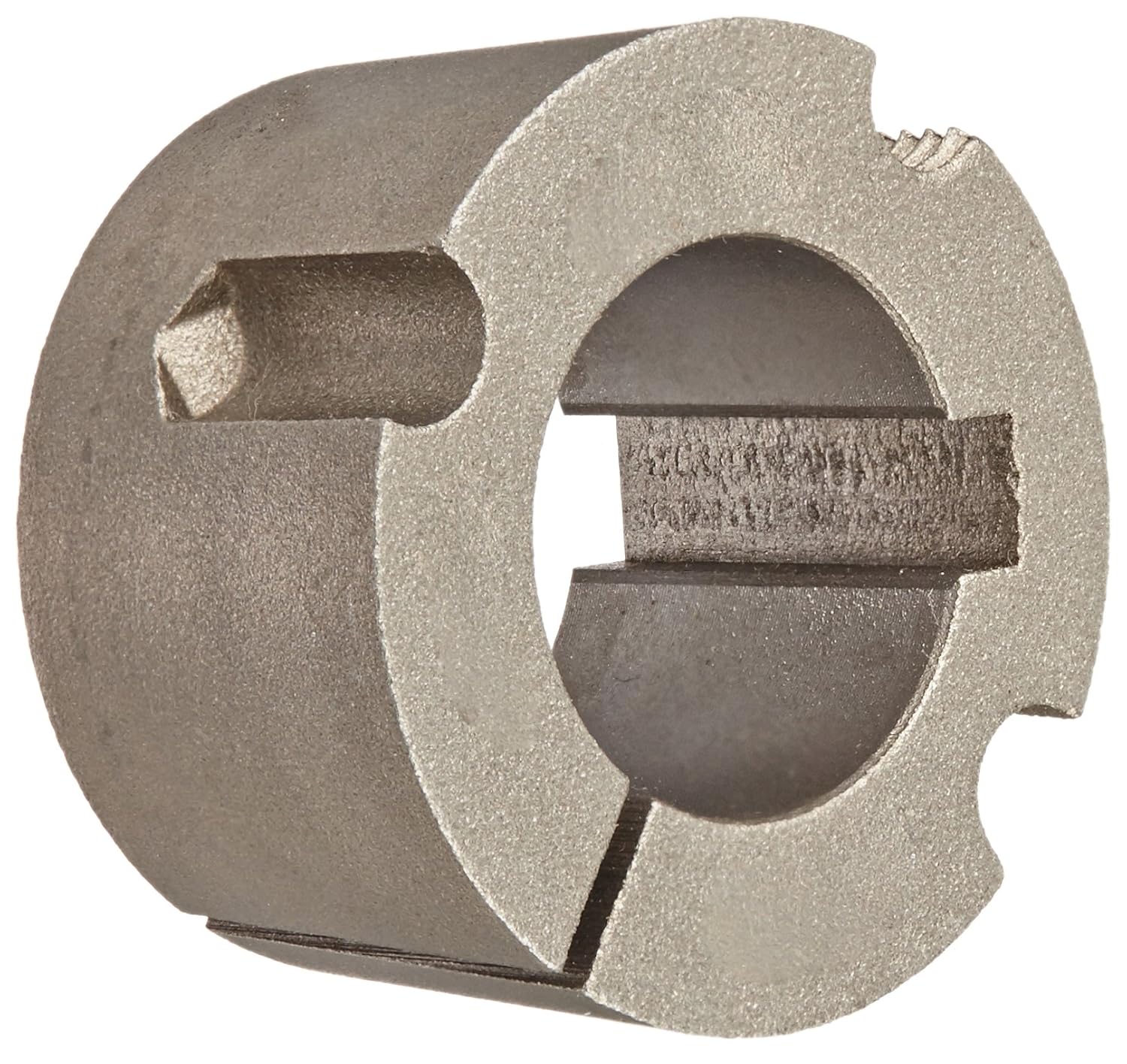 Martin 1108 22MM Taper Bushing, Sintered Steel, Metric, 22 mm Bore, 38.37 mm OD, 22.22 mm Length
