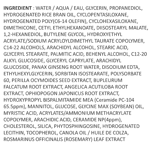 Miniatura 8 de Illiyoon Ceramide Ato Lotion Hidratante ligero para piel seca y sensible, reparación de barrera para cara y cuerpo, suave para bebés, certificado