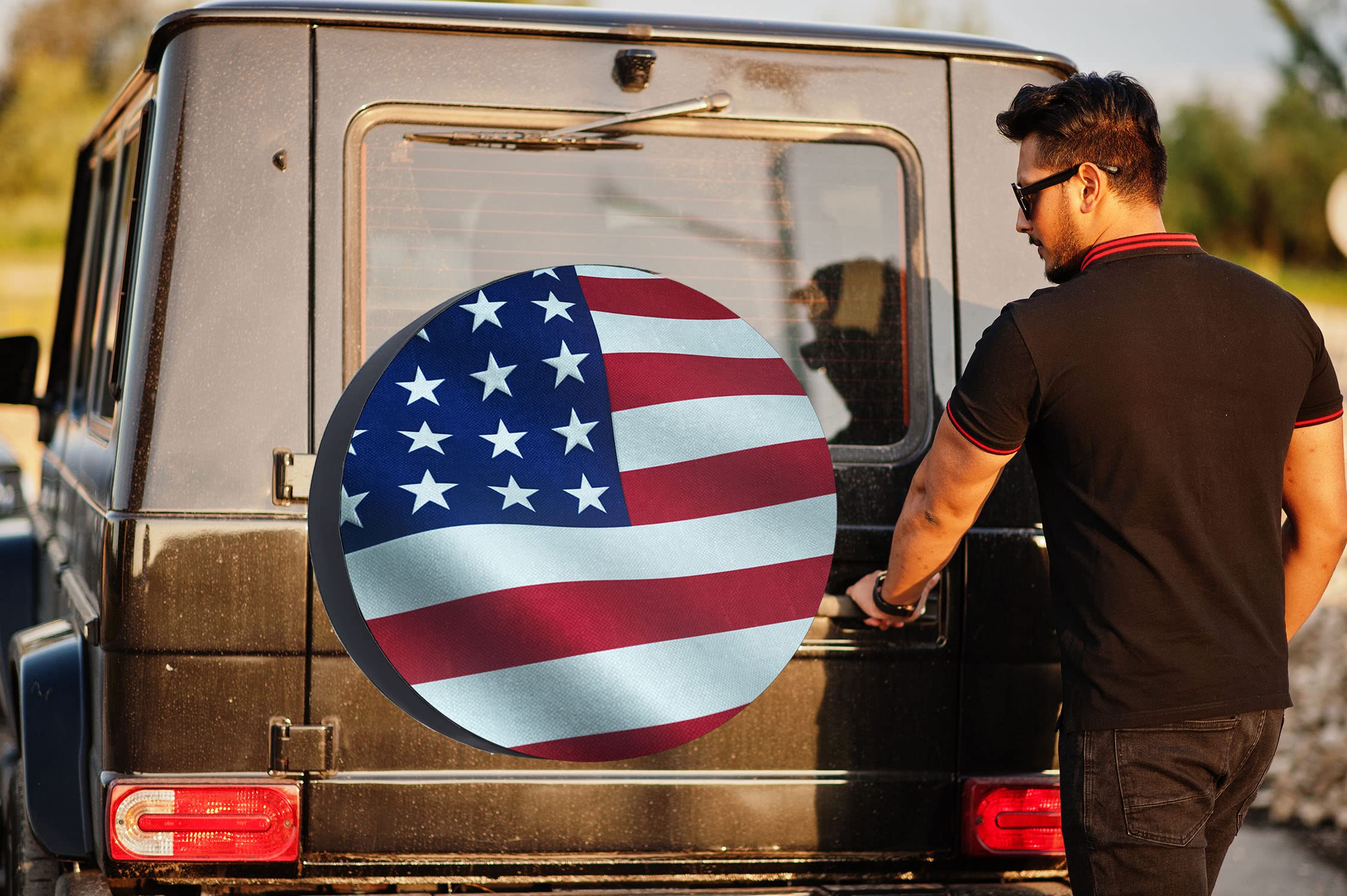 Tire Tote Wheel Felts Spare Tire Cover Portable Wheel Bags Winter Tire Cover - Tyre Hood, Tire Covers - View #5