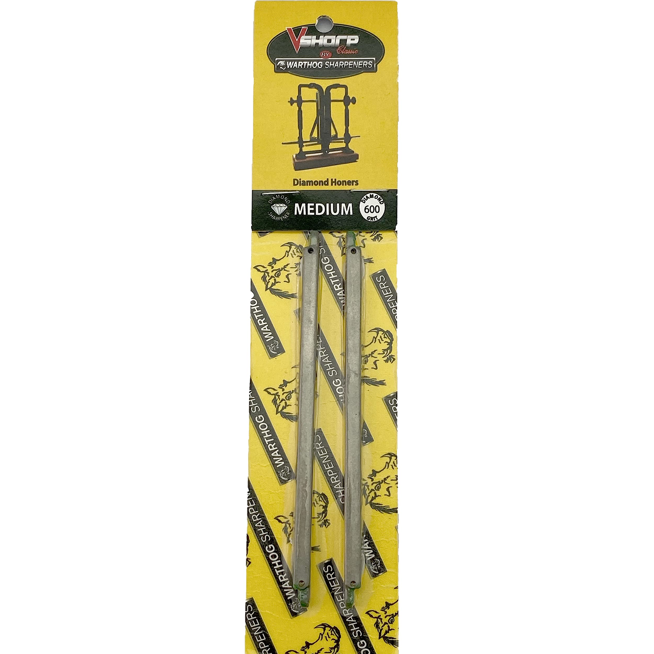 Warthog V-Sharp Classic I Stones - Replacement Hones For Professional Knife Sharpener System - Set of Replacement Hones for Classic I Sharpener