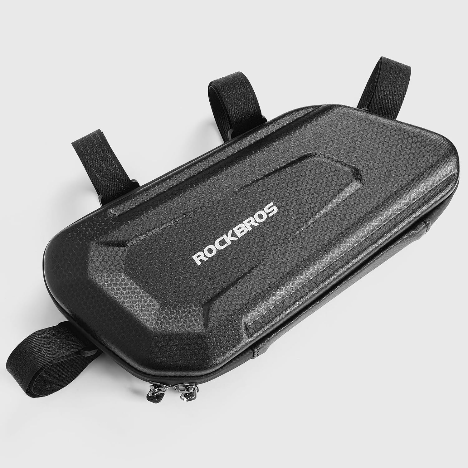 WOOGA Motorcycle Side Bag Waterproof,Tool Bag,Large Capacity,3.5 Gal (1.5 L),Hard Shell Carbon Look Water Stopping Zipper fit for Ho&nda REBEL CMX 250 CMX 300 CMX500 CMX 1100 (Left Bag)
