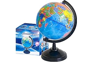 Geographic World Globe for Kids: A Journey Around the World