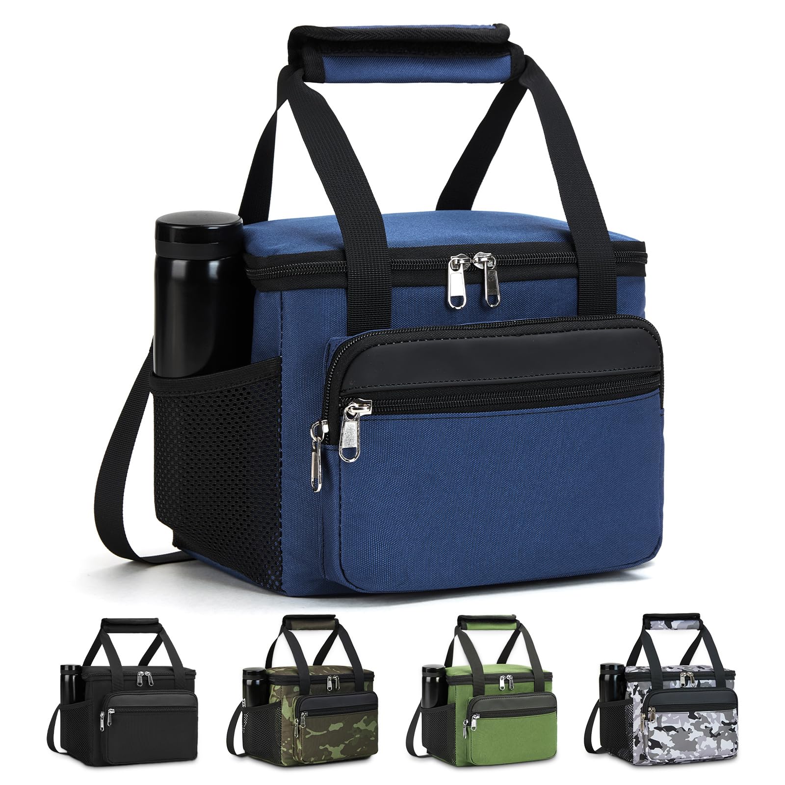 HSHRISH Lunch Bag for Men Mens Lunch Bag for Work Insulated Lunch Bag