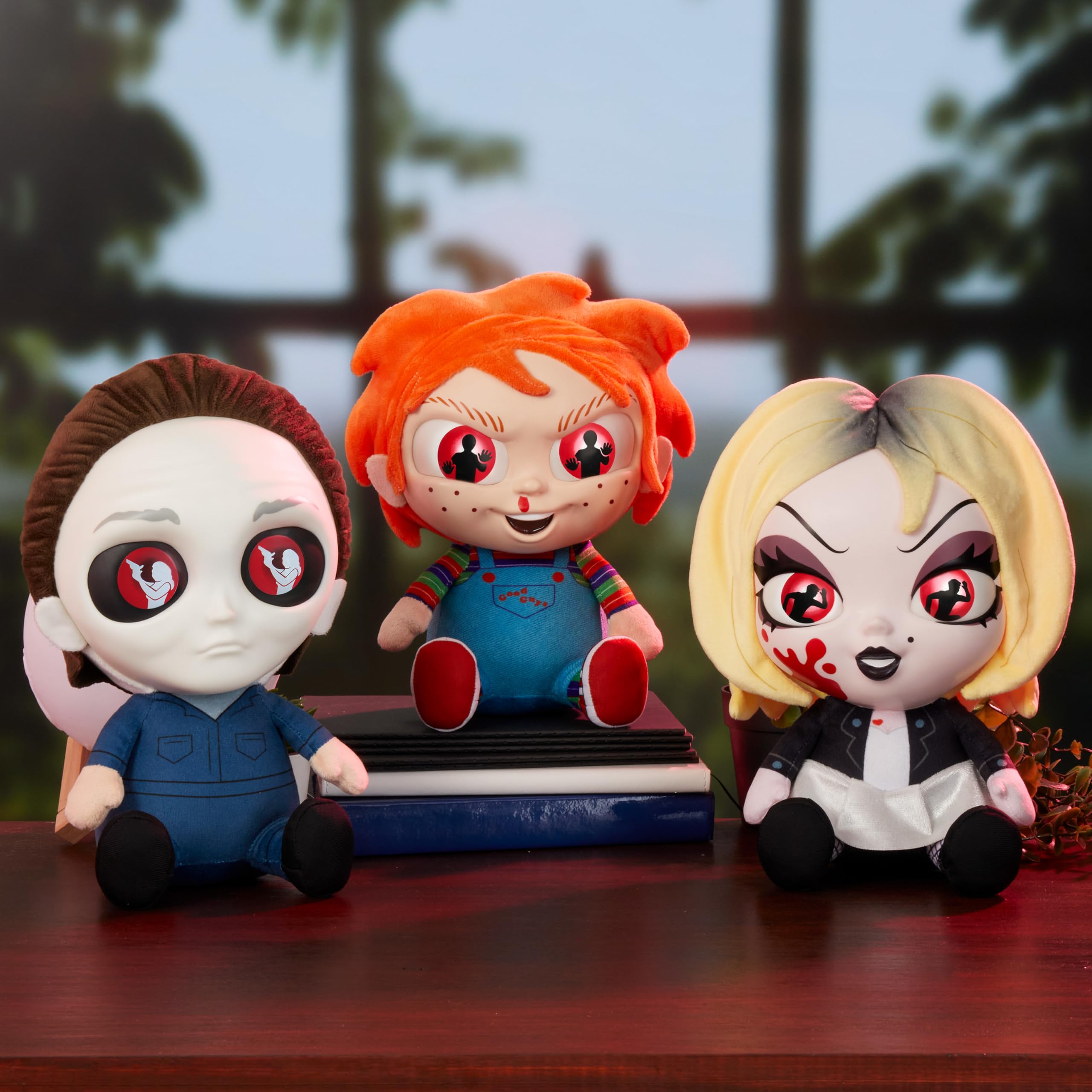 Amazon.co.jp: Just Play Tiny Nightmares 大型チャッキーぬいぐるみ