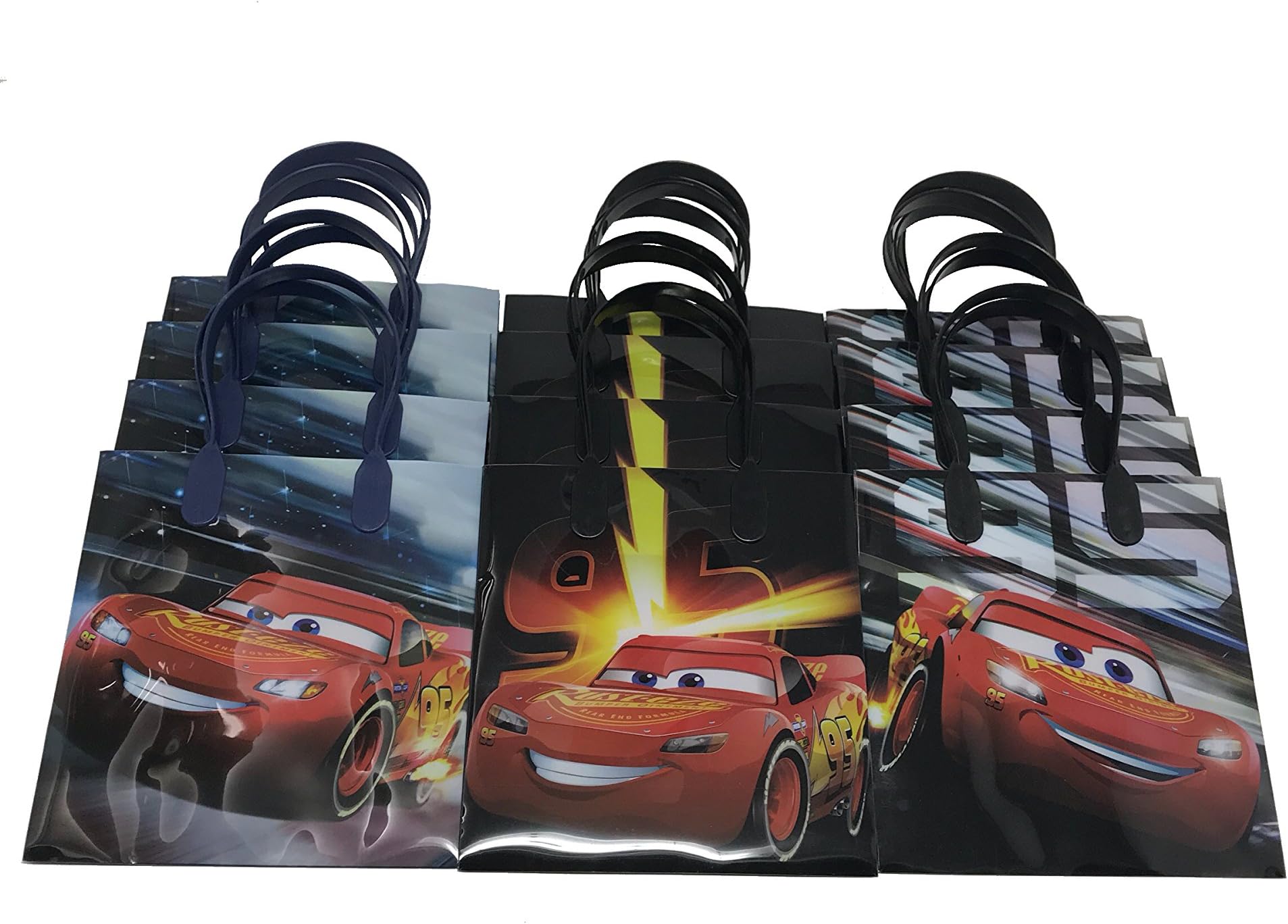 Cars BagDisney Pixar Cars Party Favor Loot Bags 12 Pieces