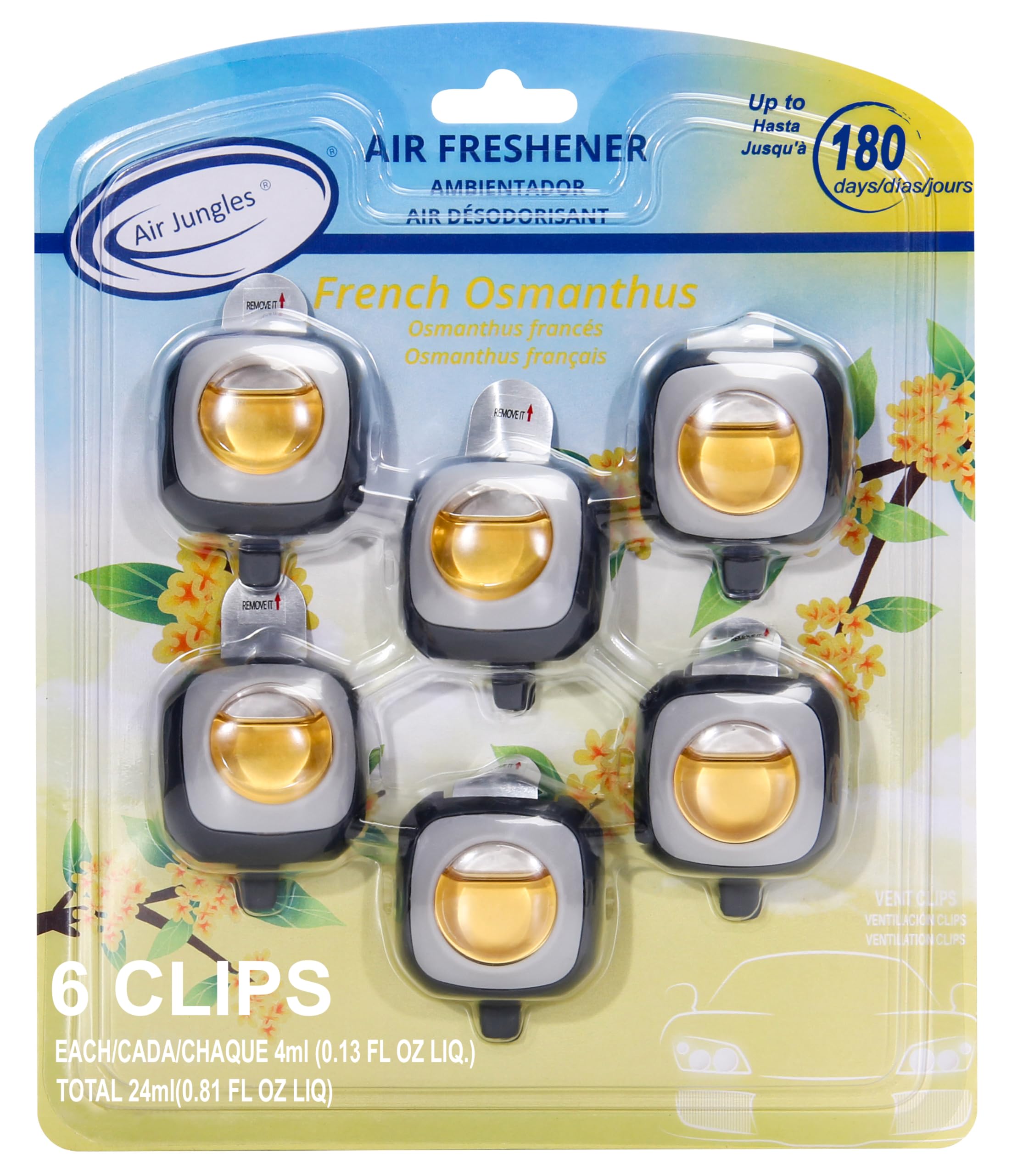 Air Freshener with Clip (Frech Osmanthus)
