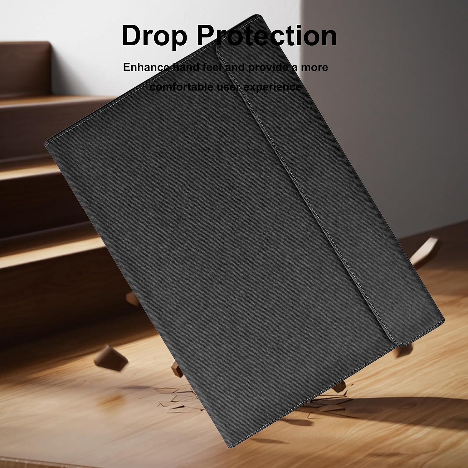 Case Compatible with Samsung Galaxy Tab S11 Ultra 2025 Tablet 14.6 inch with Pen Holder, Automatic Sleep/Wake, Adjustable Stand, Black image 2