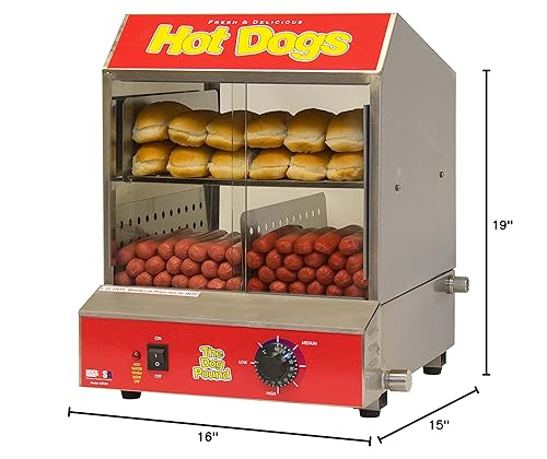 Miniatura 6 de Benchmark 60048 Dogpound - vaporera para hot dogs, 120V, 1170W, 9.8A