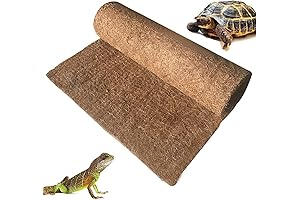 Hamiledyi Reptile Carpet Provides Secure & Comfortable Environment