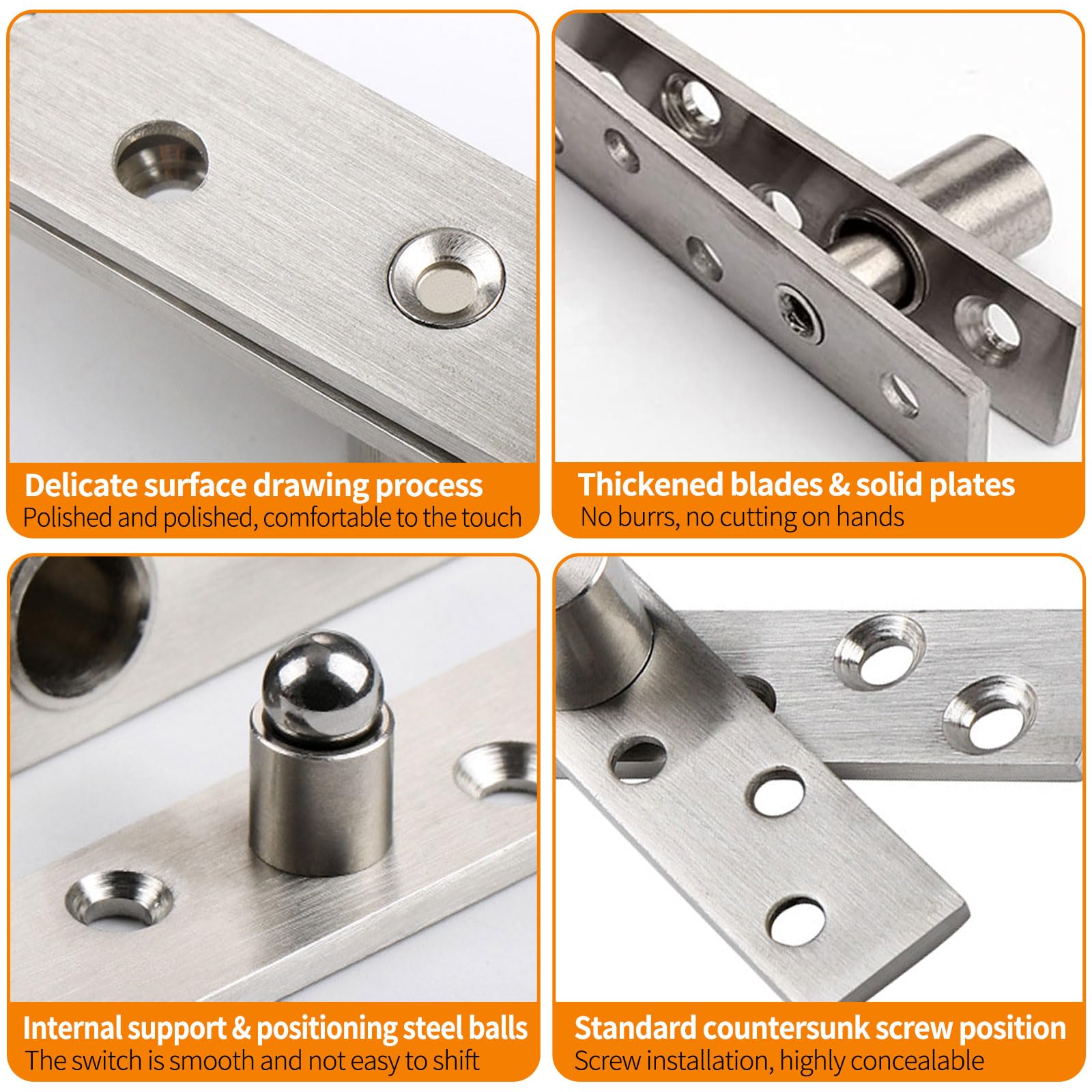 Cerniera A Goccia Con Cuscinetto Art. 415/OCP - Foto 3