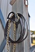 Vista 4 de Huntley Equestrian Correa de cuero con cadena (costura elegante, acolchada)