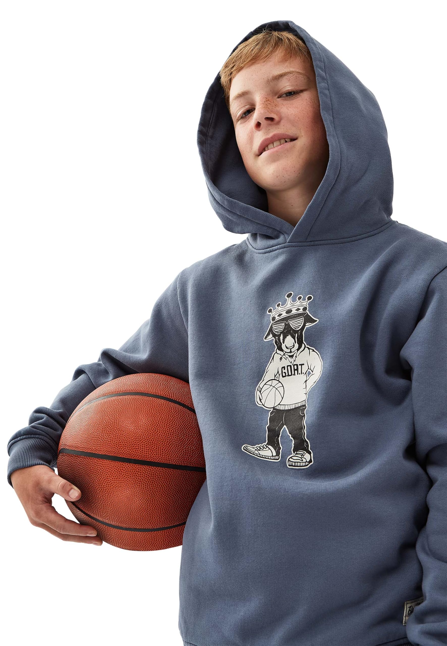 Band of Rascals Kinder Kapuzenpullover Goat aus Bio-Baumwolle