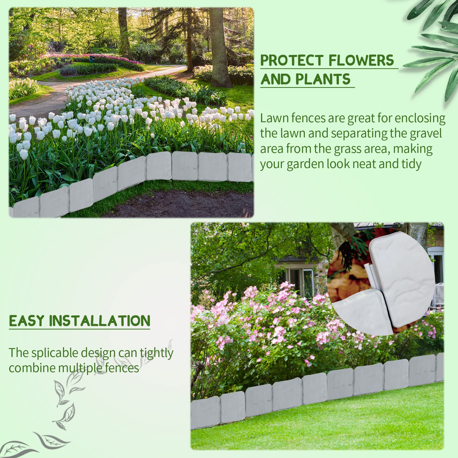 Bordure Festonnée En Plastique Sans Creuser- Ningbo Xinhan Garden Technology Co., Ltd