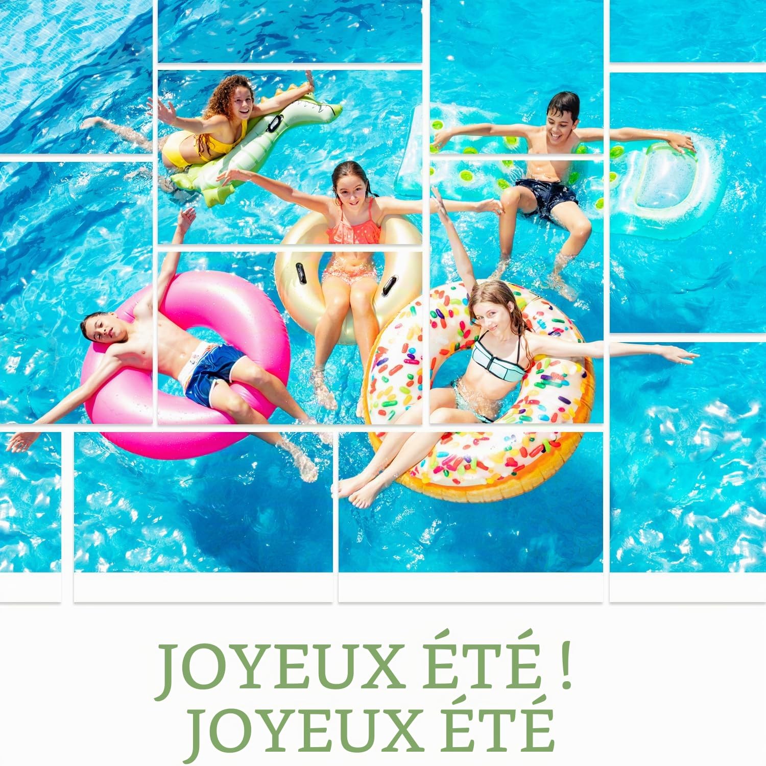 CRTBOTW Compatible avec les imprimantes photo Amber M100/M200 4 x 6, lot de 80 feuilles de papier photo et 2 rubans encreurs, papier photo 10 x 15 cm, protection contre l'eau et l'oxydation