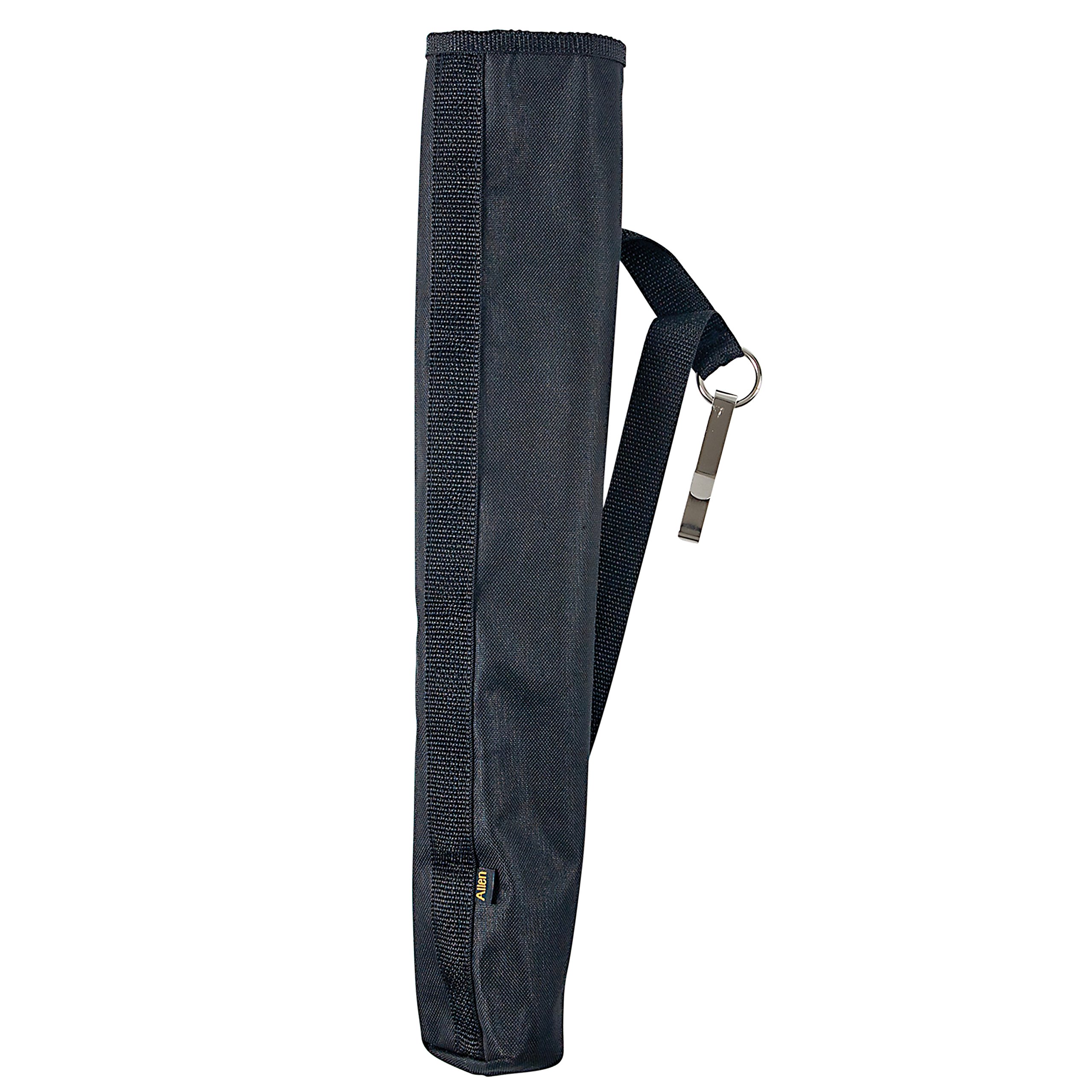 Carquois De Hanche Allen Noir - 3 Tubes 2 Pochettes - Tir à L'Arc