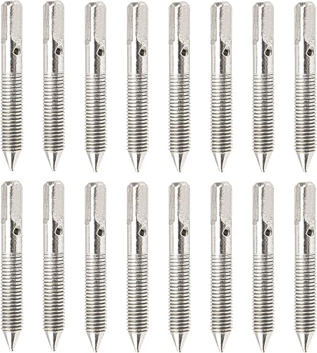 16 piezas de clavijas de afinación sueltas de acero inoxidable para piano estándar Yootones compatibles con herramientas de afinación de piano