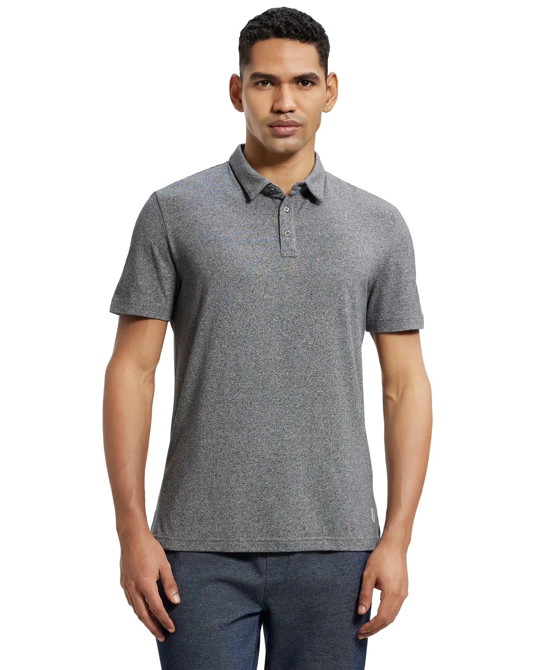 jockey LD23 Men's Tencel Micro Modal Supima Cotton Elastane Stretch Half Sleeve Polo T-Shirt-picture-38