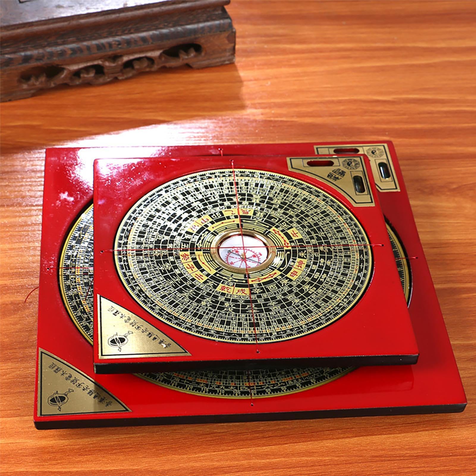 Brújula de, brújula de navegación, decoración China de, brújula Lo Pan | brújula Profesional de aleación Yang Ba para oficinas, brújula Retro de