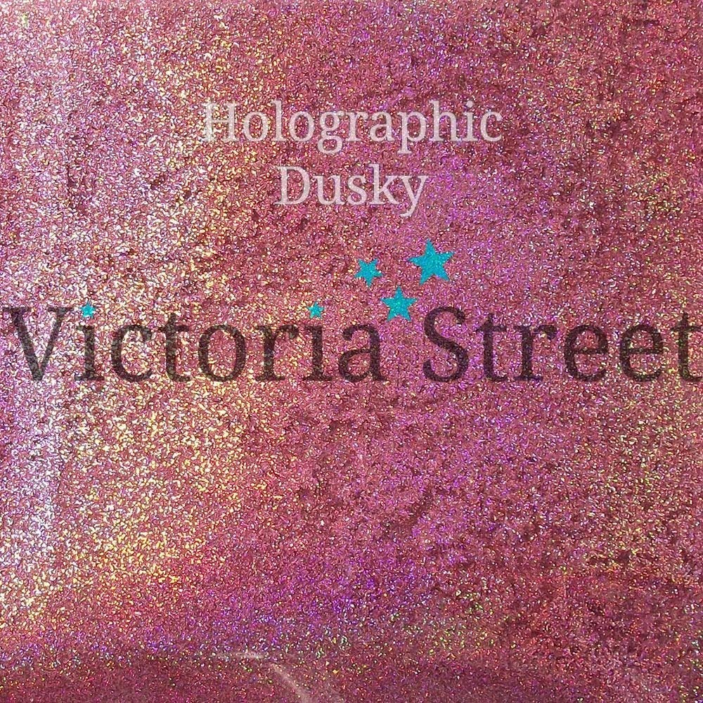 Victoria Street Glitter 500g in Holographic - Glass Art Mod Podge Compatible[Dusky Pink]