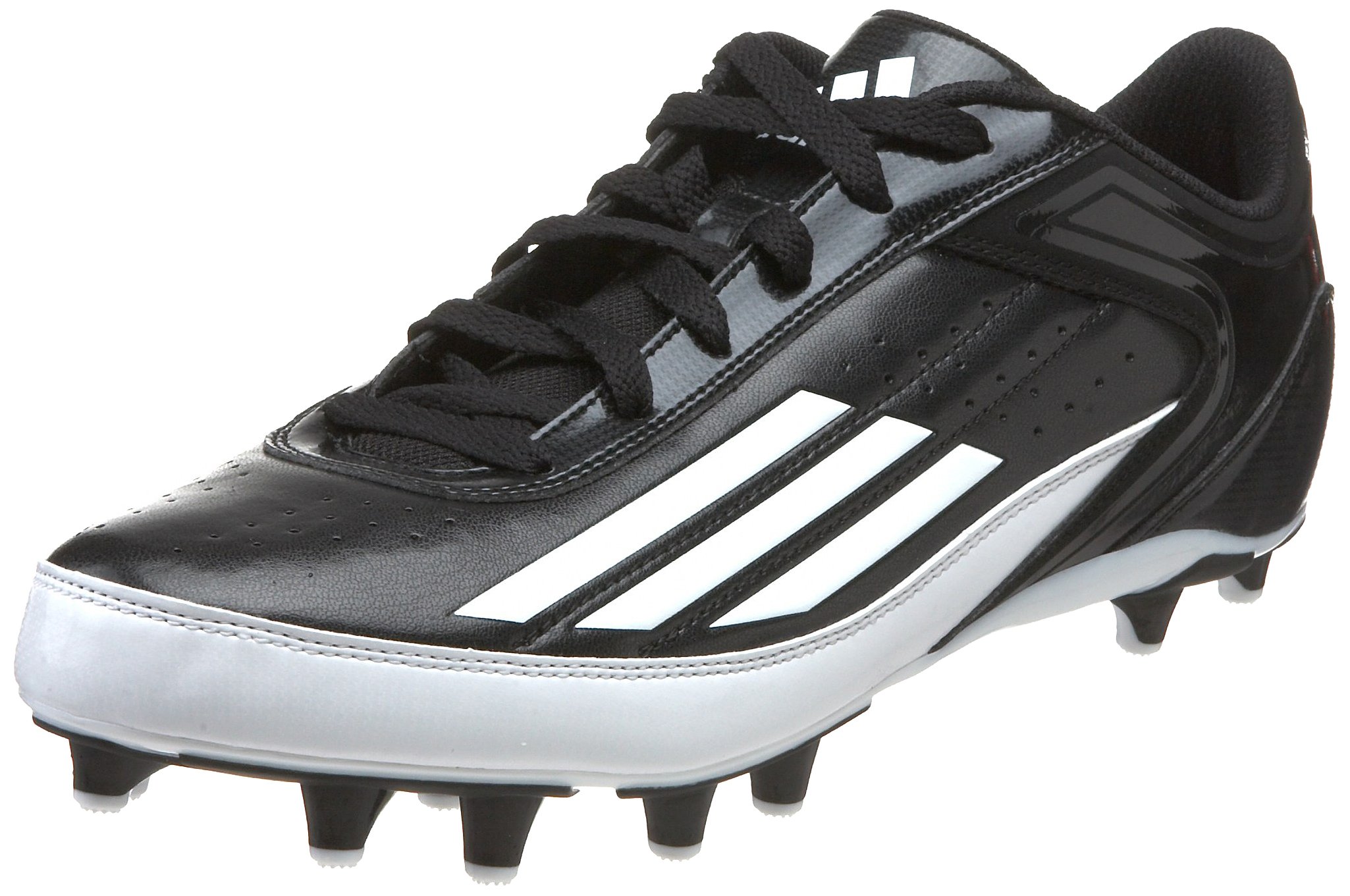 adidas Men's Lightning Fly Low-M, Black/White/Metallic Silver