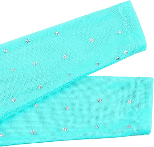 Miniatura 3 de TFJH E - Leotardo de gimnasia brillante de una pieza para niñas y niños