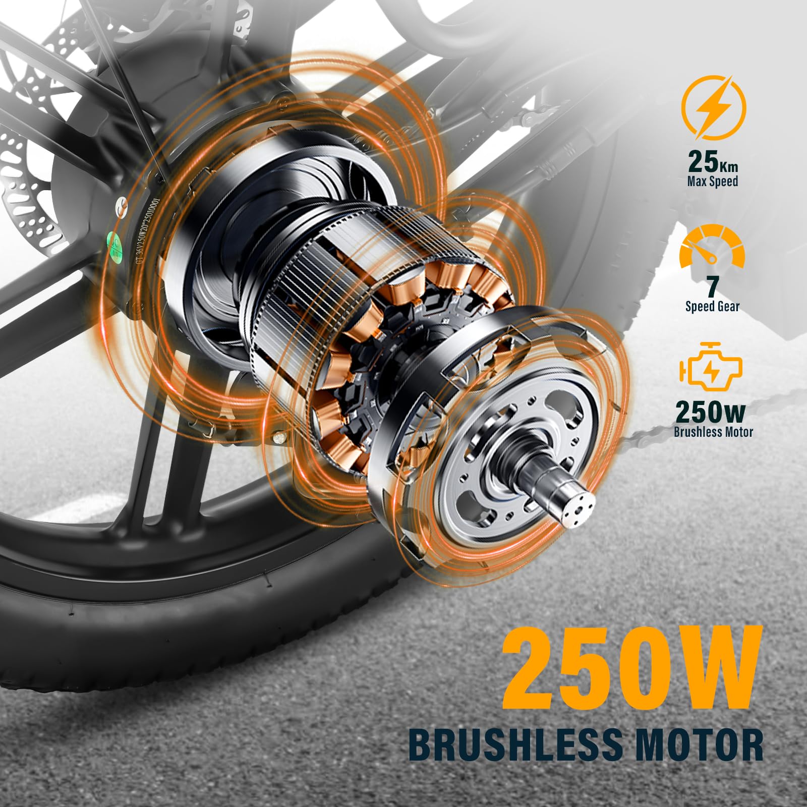 AZMA F1 Bici Eléctrica Plegable, 36V20.8AH(748.8WH) Batería Extraíble,Bicicleta Eléctrica para Adultos con Alcance 150KM, 20“ * 3.0” Fat Tyre E-Bike para Viajeros Urbanos
