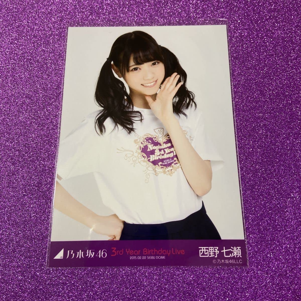 初期 乃木坂46 西野七瀬 生写真 BLT 2012 06-GREEN ユニフォーム 3種 